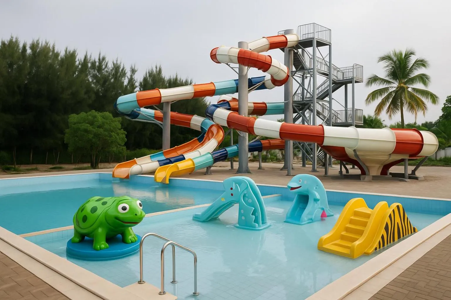 Aqua park in JAZ Elite Aurora
