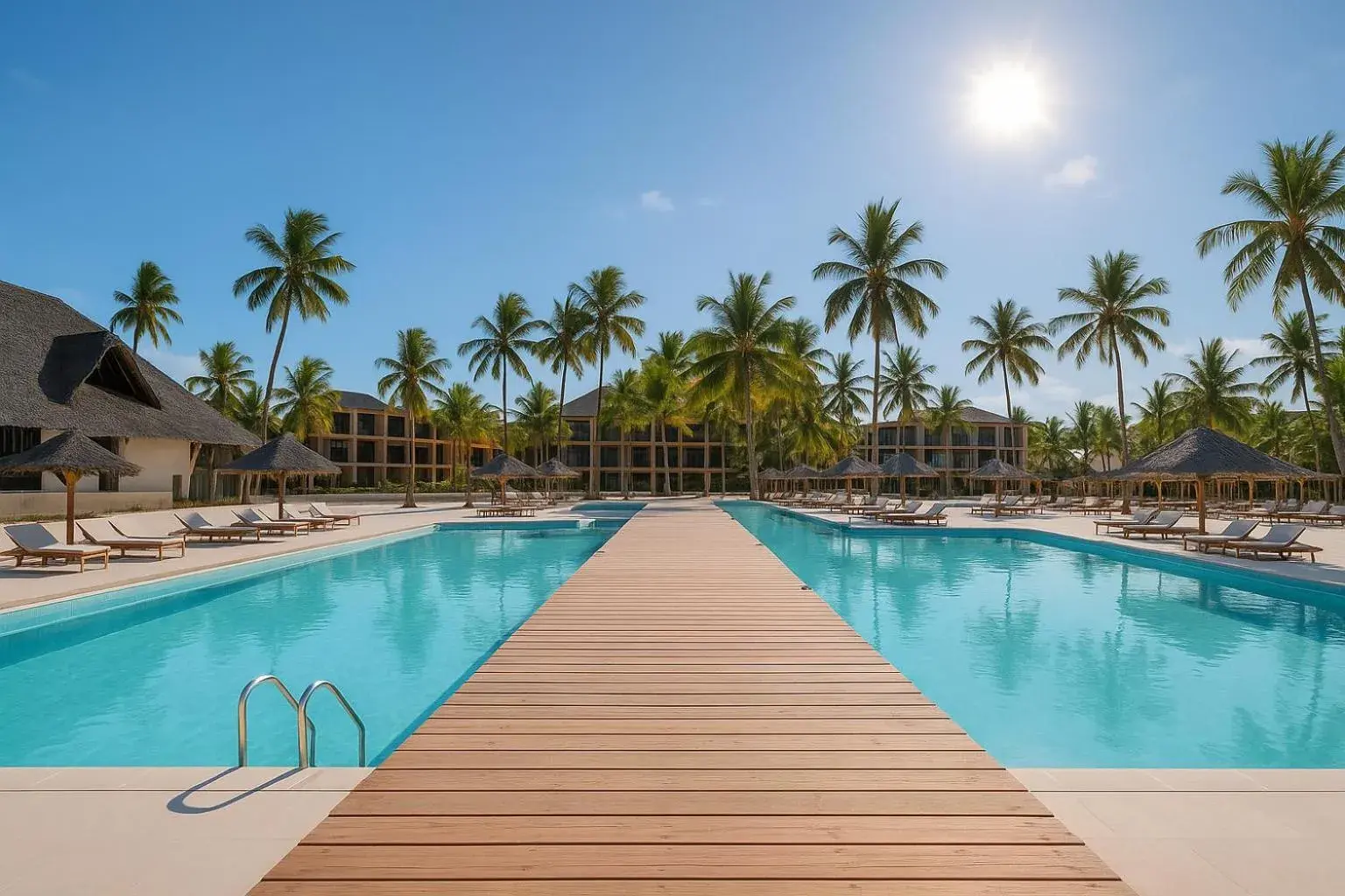 Swimming pool in JAZ Elite Aurora Swimming pool in JAZ Elite Aurora