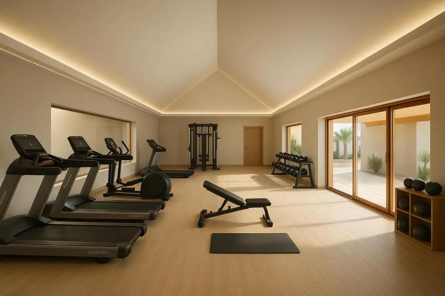 Fitness centre/facilities in JAZ Elite Aurora Fitness centre/facilities in JAZ Elite Aurora