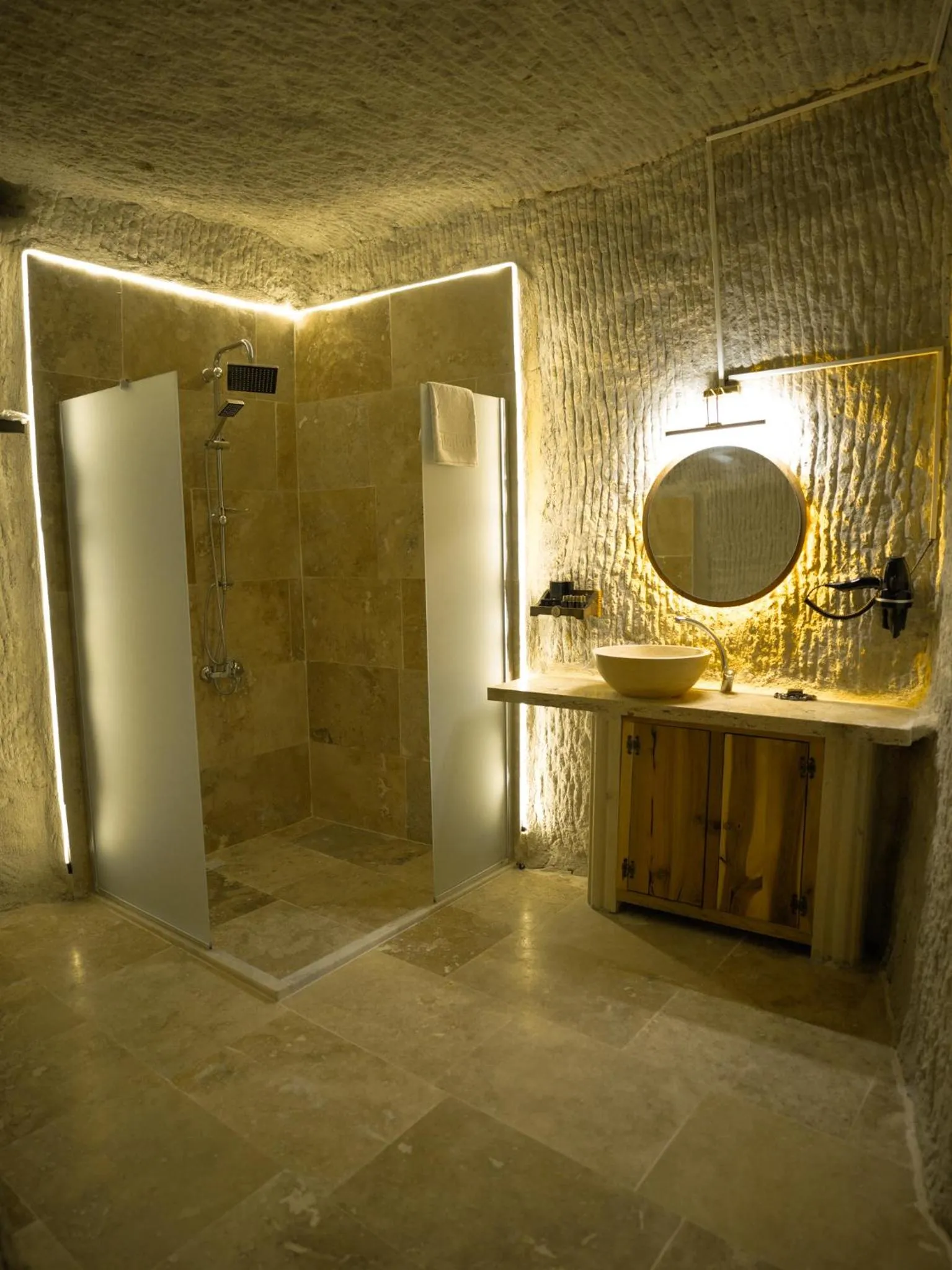 Shower in Lost City Cappadocia