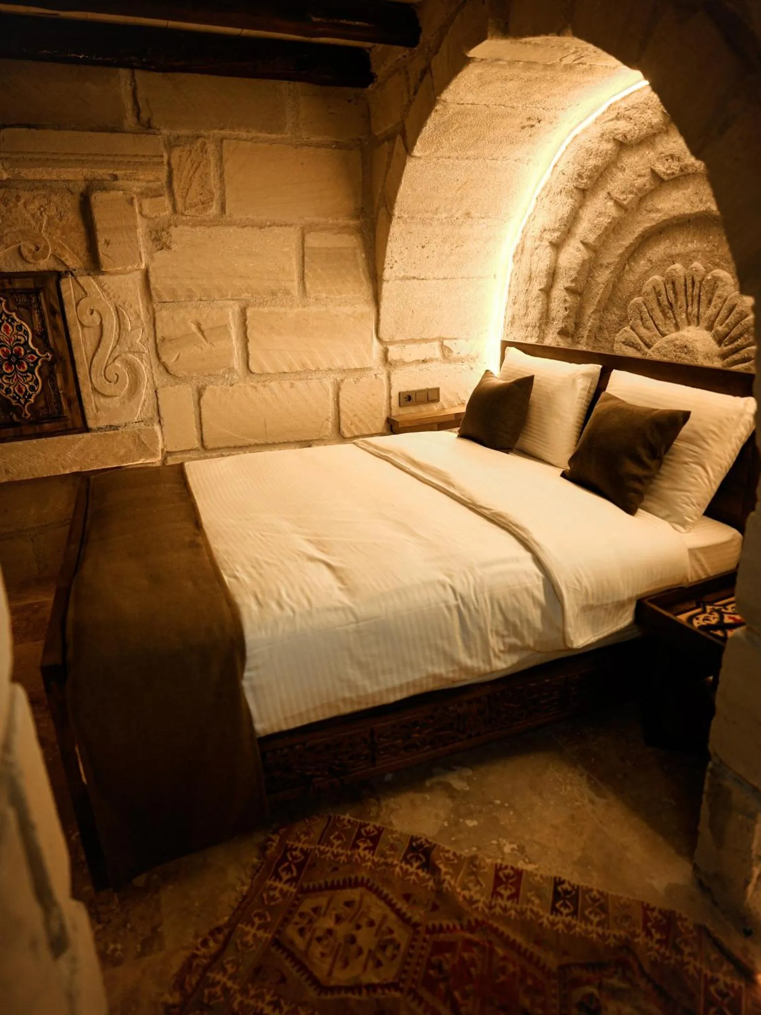 Bed in Lost City Cappadocia