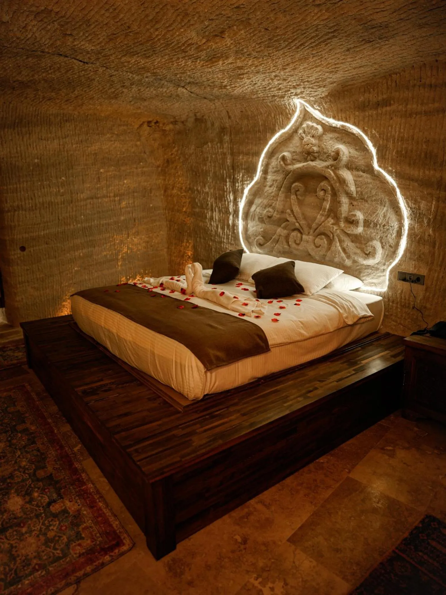 Bed in Lost City Cappadocia