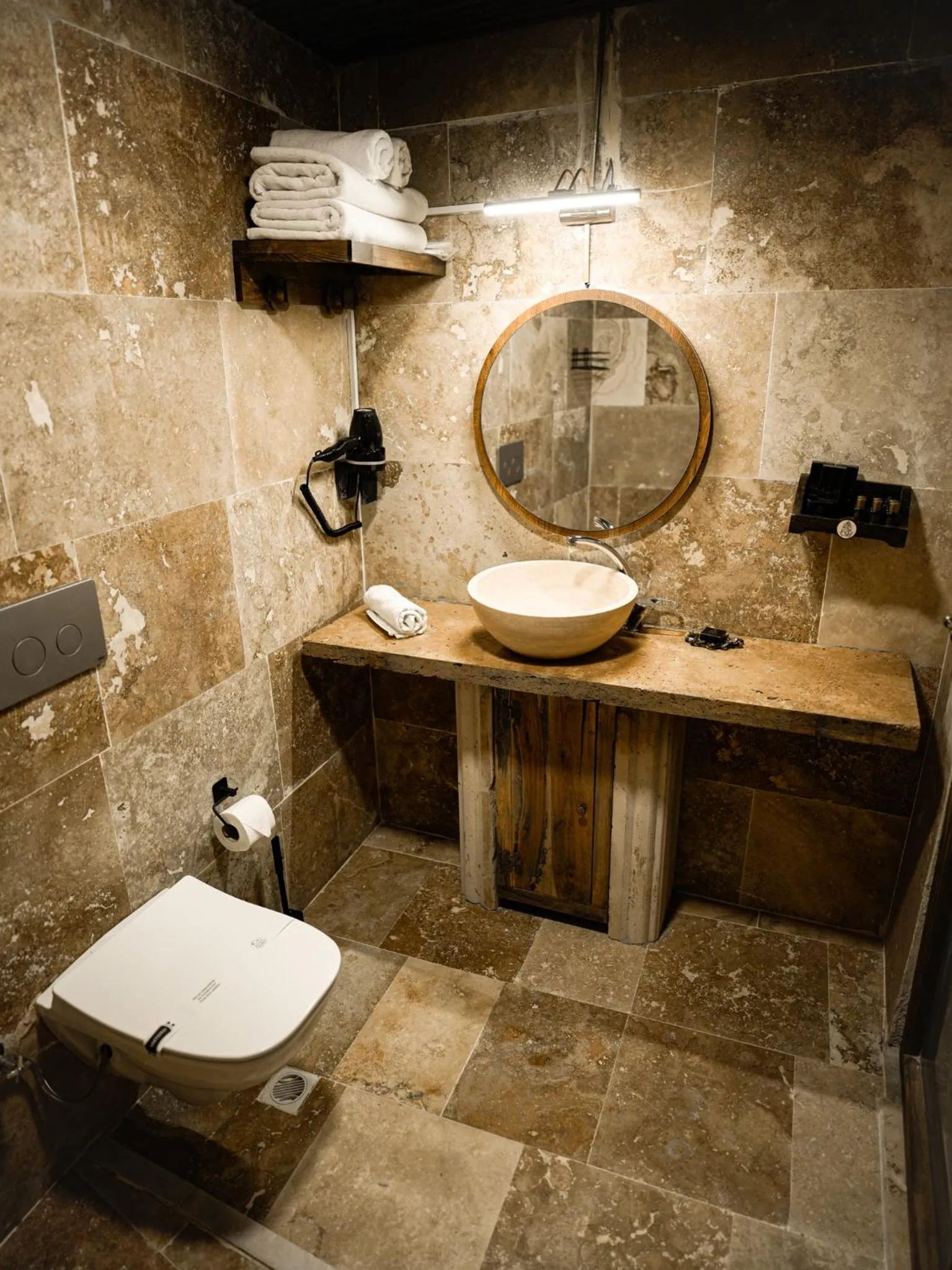 Toilet in Lost City Cappadocia