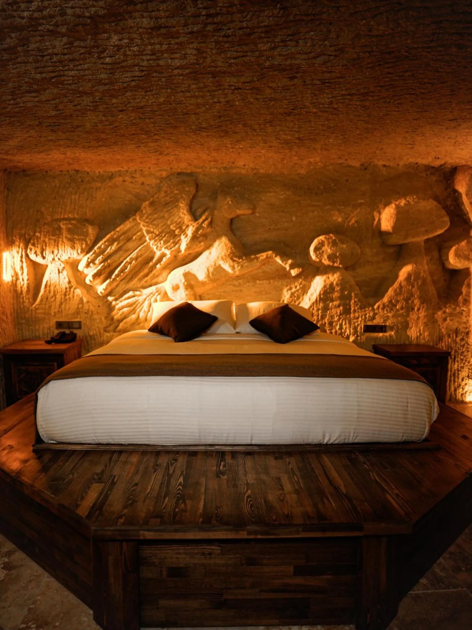 Bed in Lost City Cappadocia