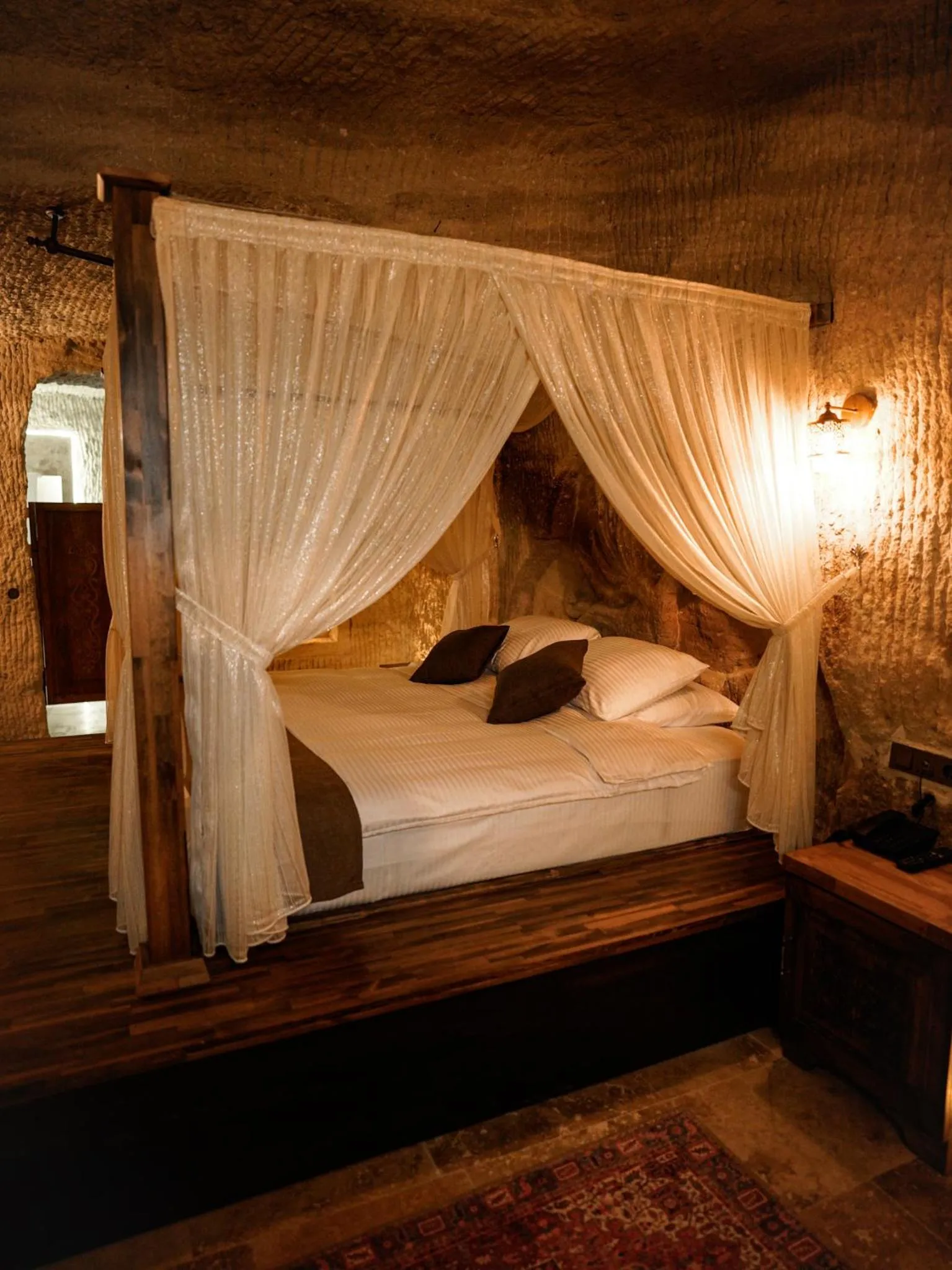 Bed in Lost City Cappadocia