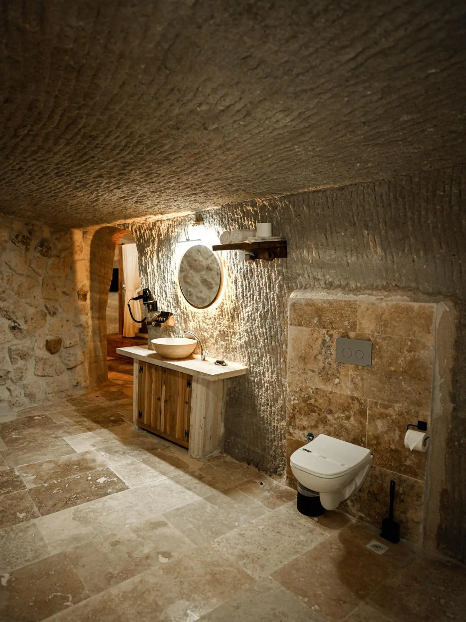 Toilet in Lost City Cappadocia