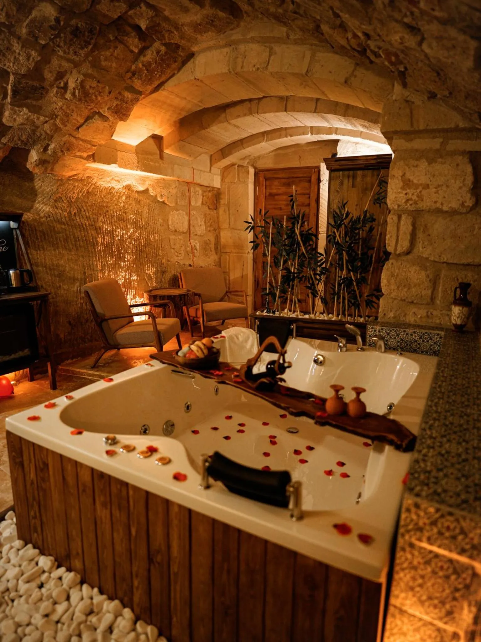 Hot Tub in Lost City Cappadocia