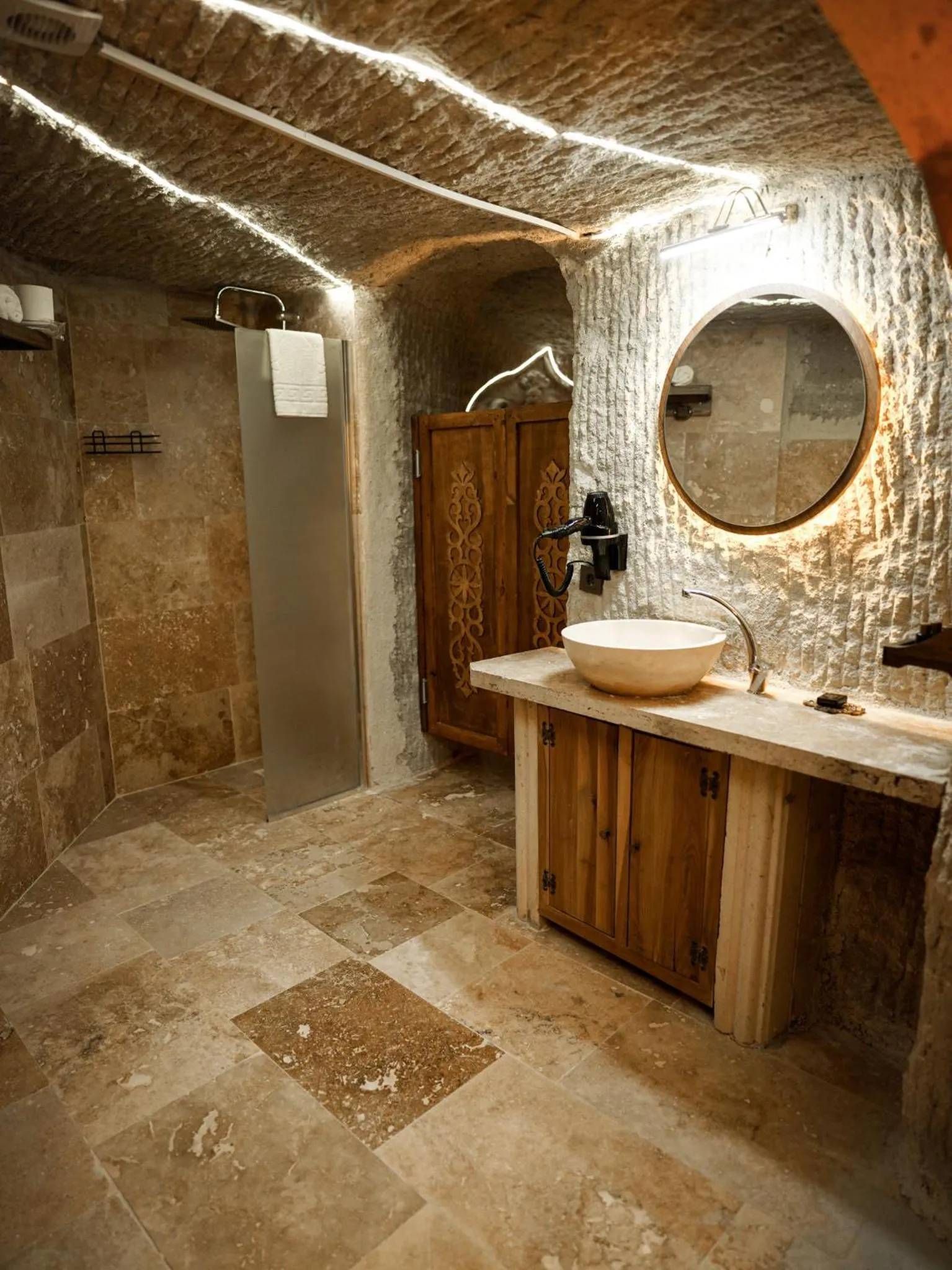 Shower in Lost City Cappadocia