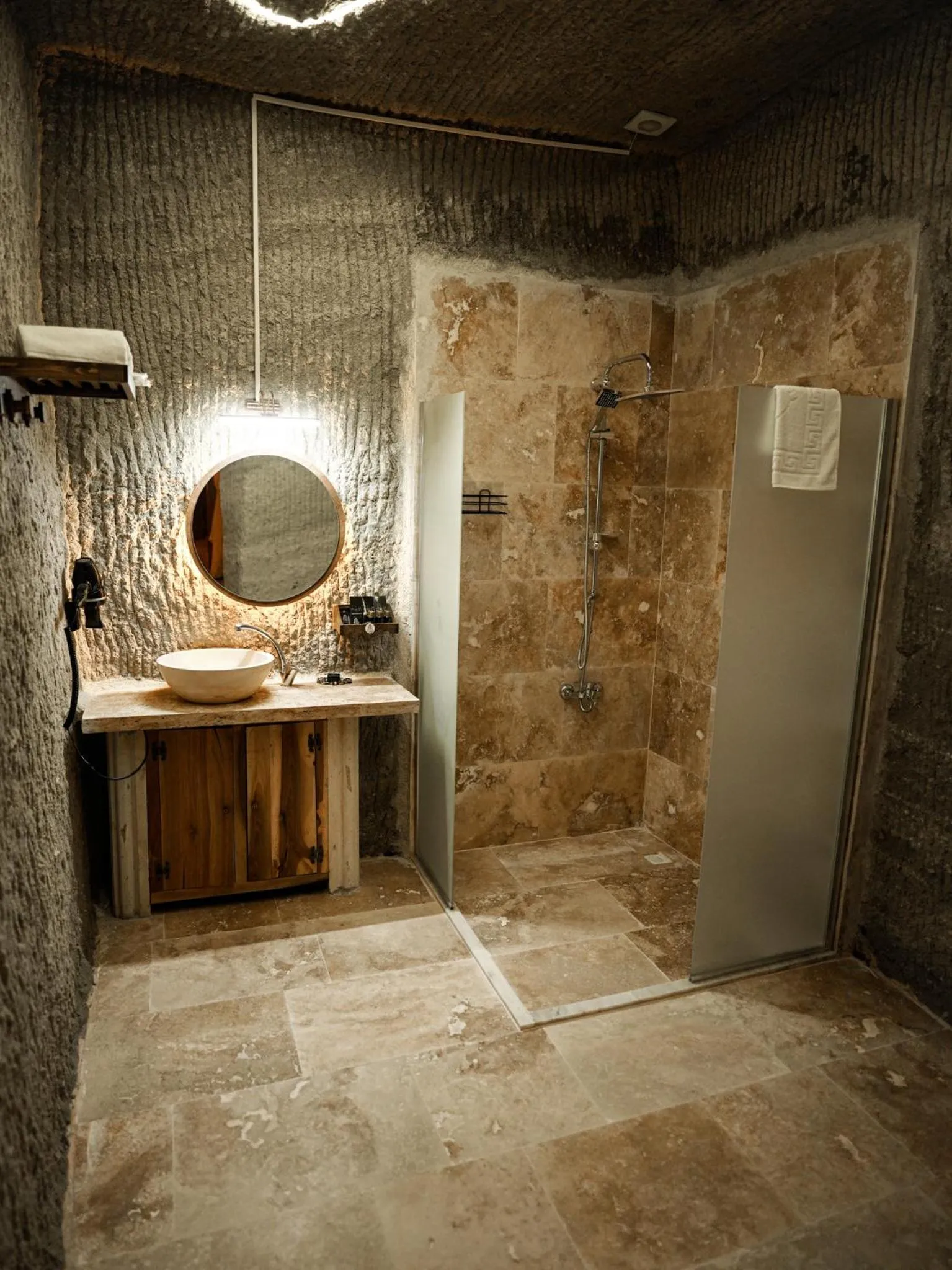 Shower in Lost City Cappadocia