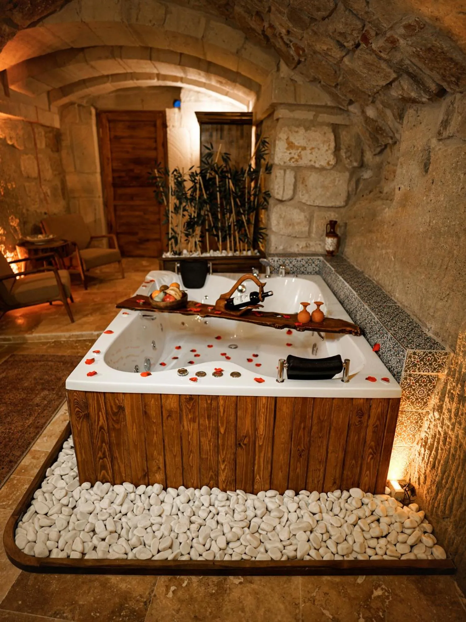 Hot Tub in Lost City Cappadocia
