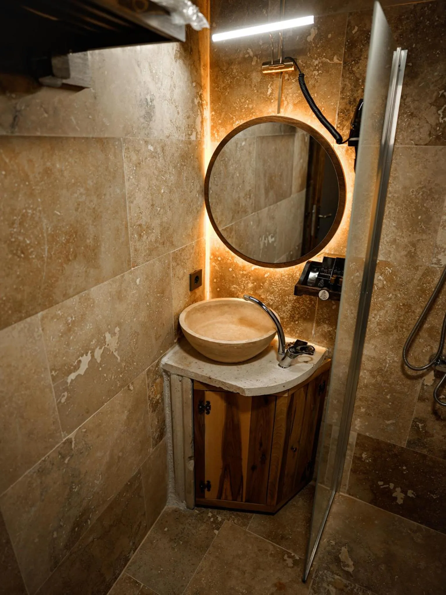 Shower in Lost City Cappadocia