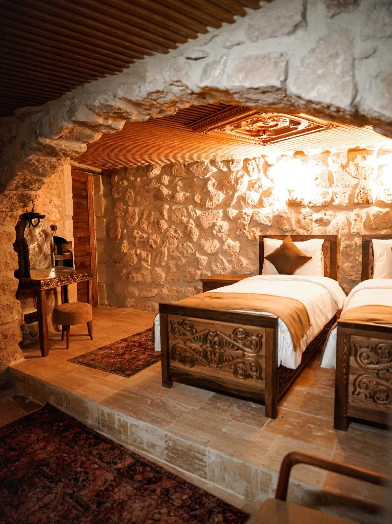 Bed in Lost City Cappadocia