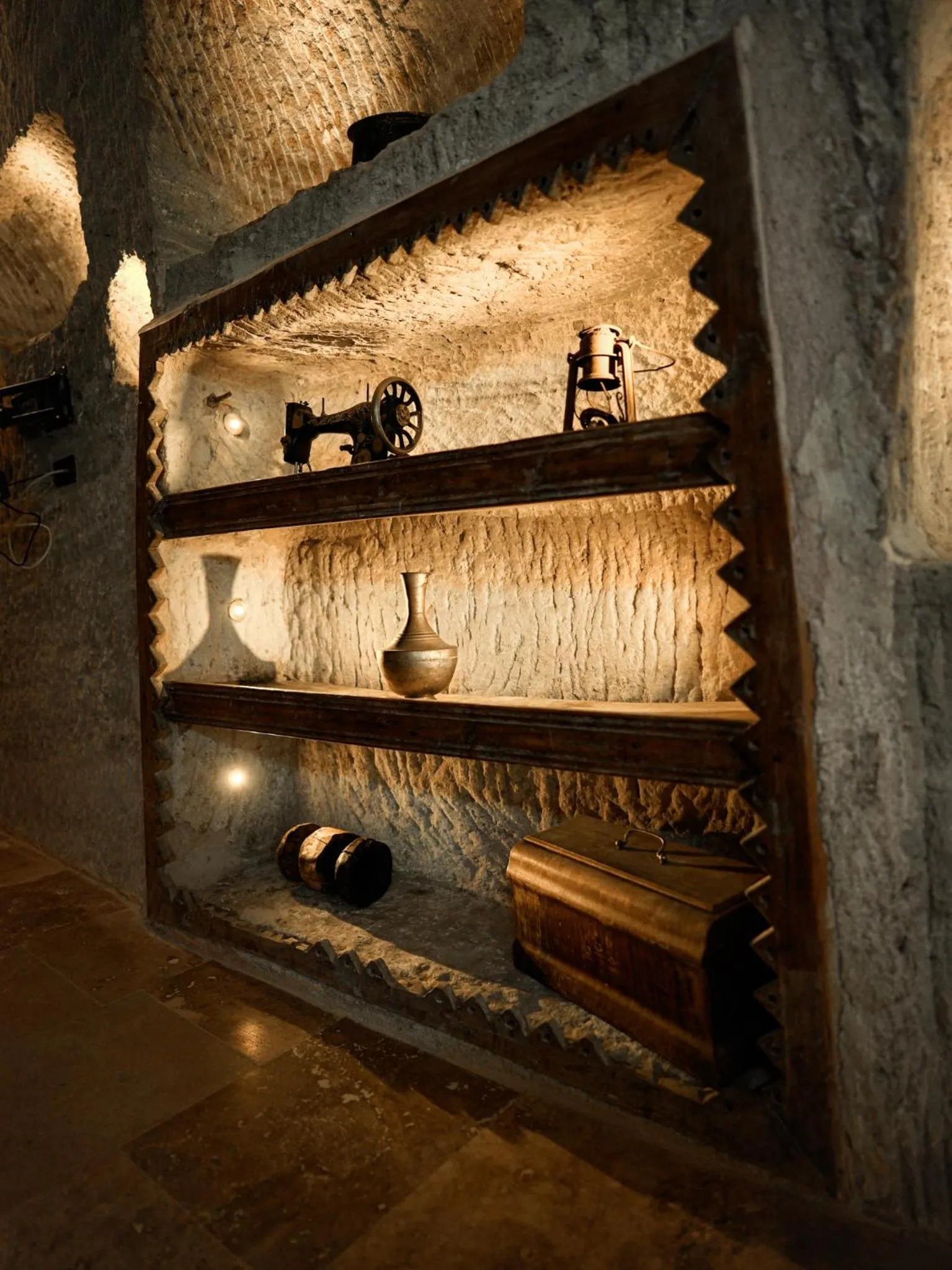 Decorative detail in Lost City Cappadocia