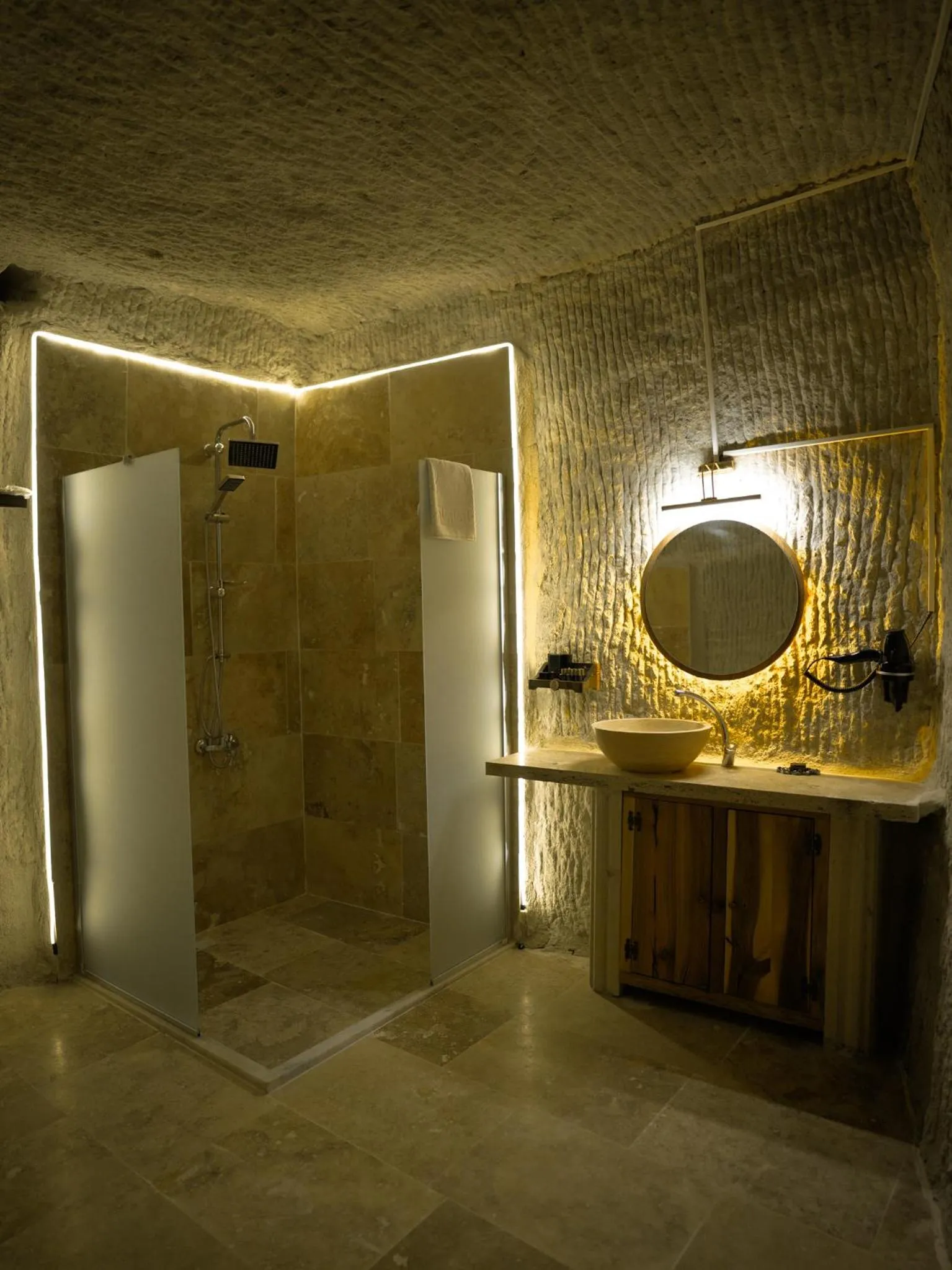 Shower in Lost City Cappadocia