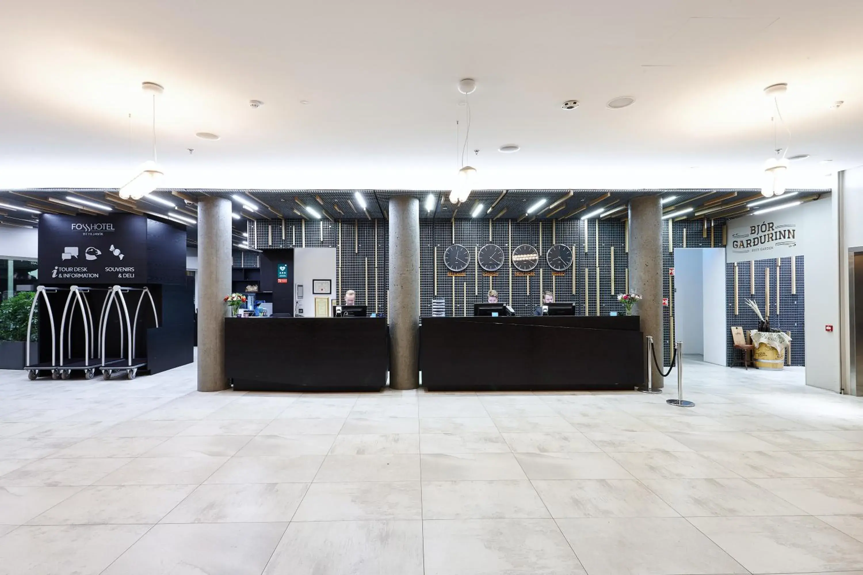 Lobby or reception in Fosshotel Reykjavík Lobby or reception in Fosshotel Reykjavík