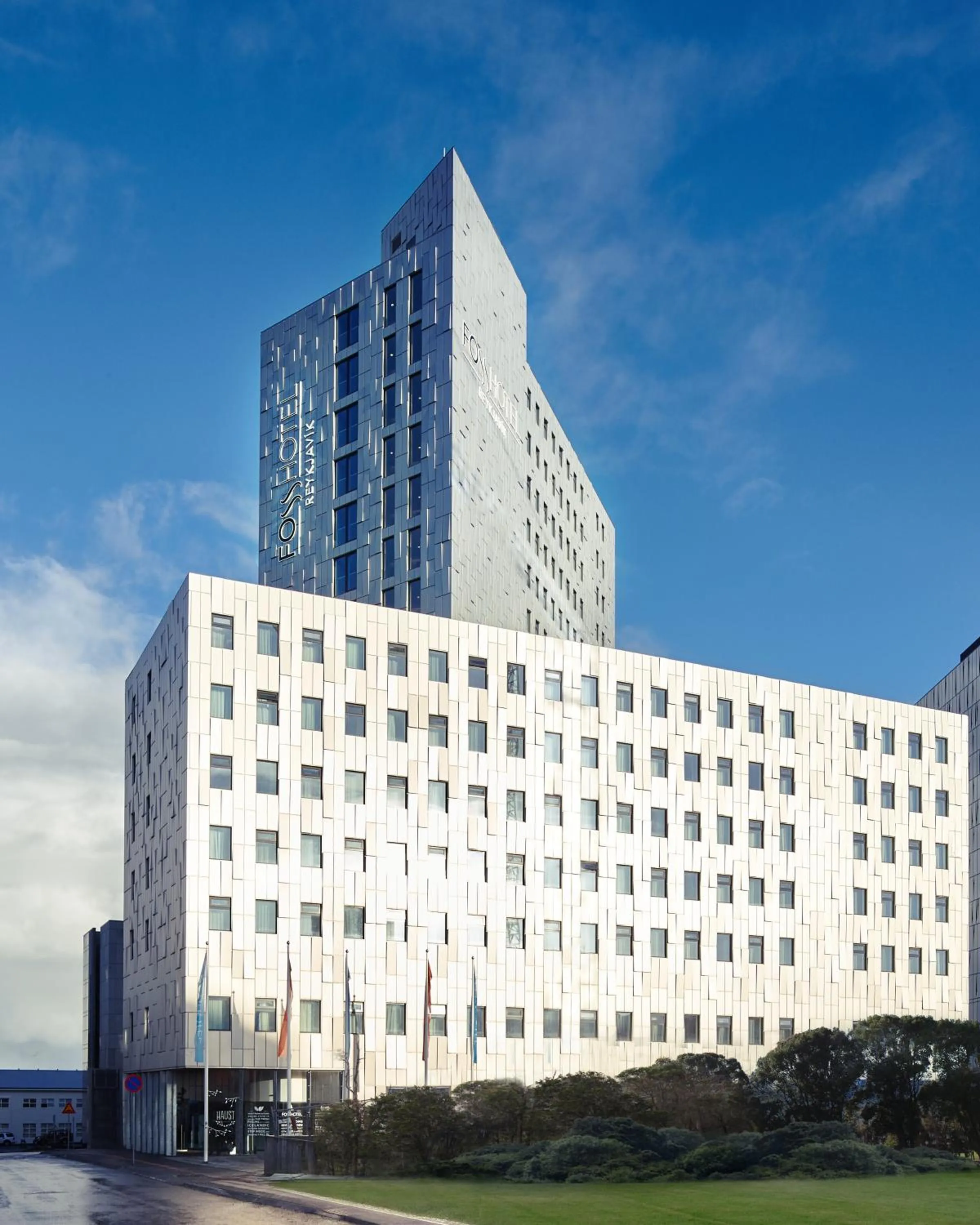Property building in Fosshotel Reykjavík