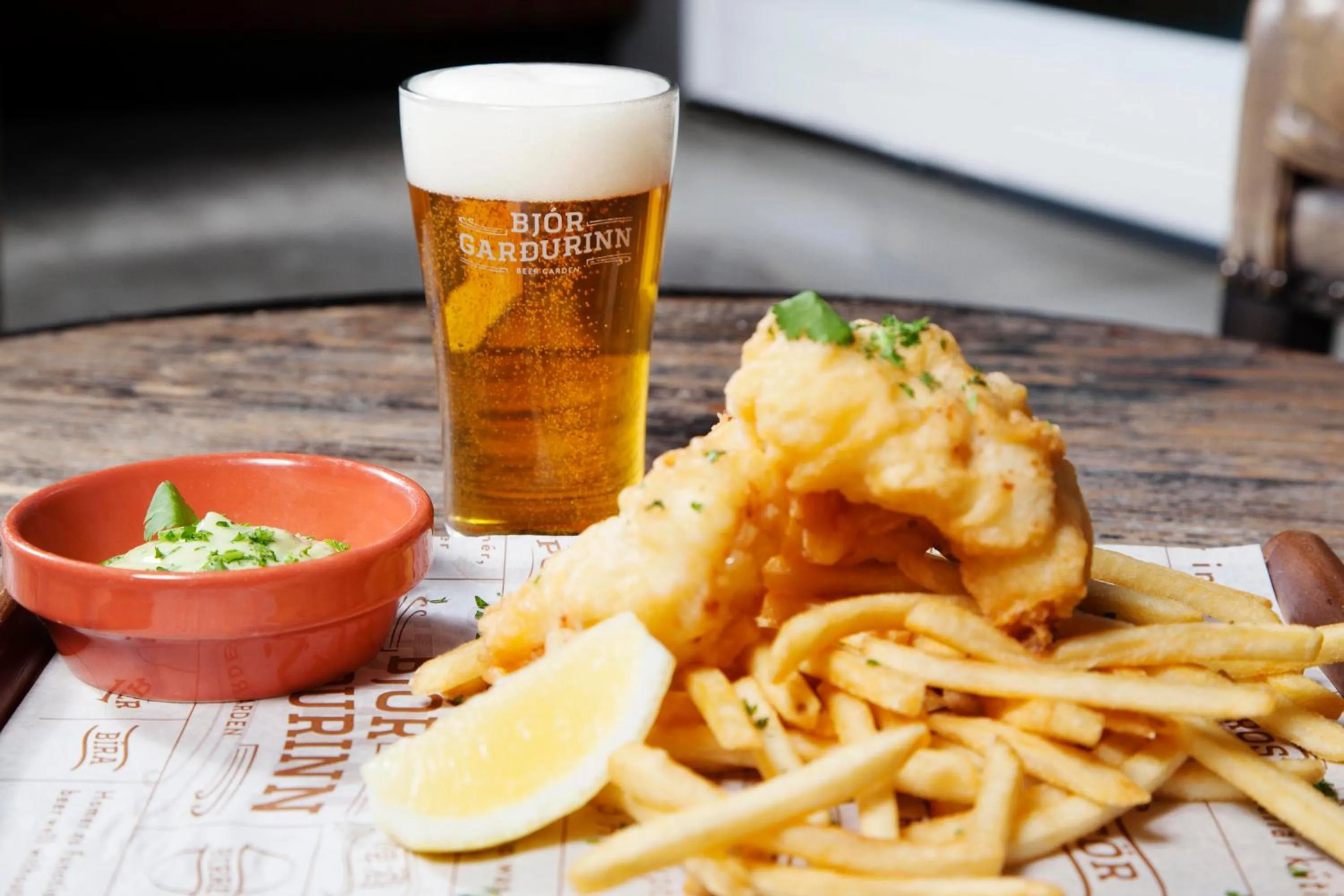 Restaurant/places to eat in Fosshotel Reykjavík