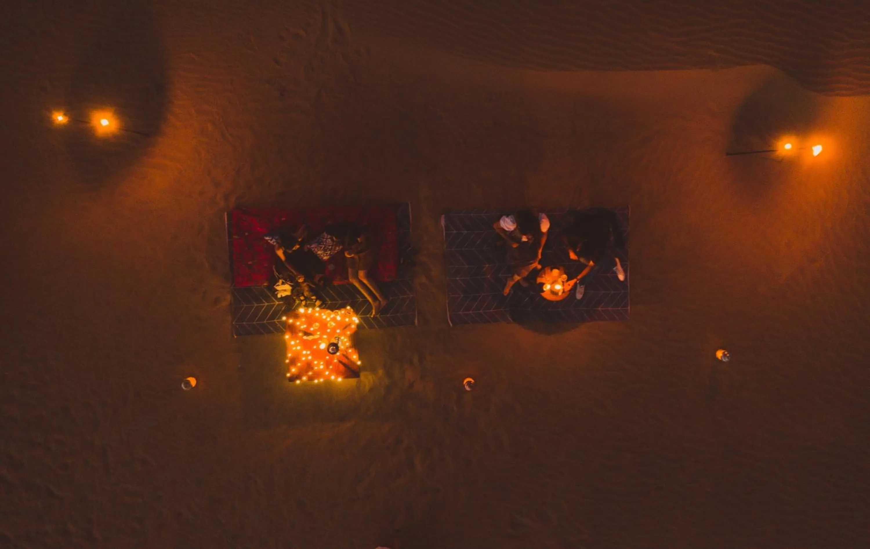 Dinner in The Mama's Resort & Camp