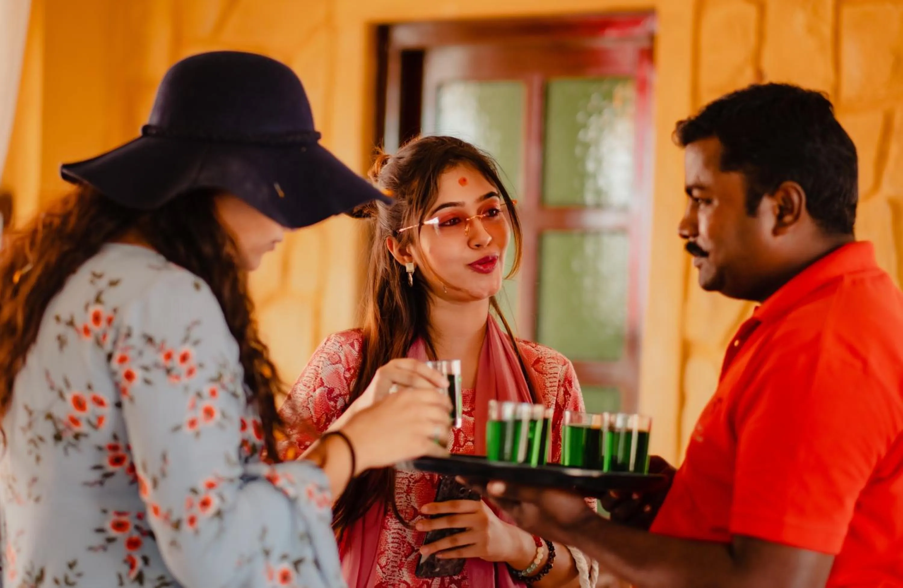 Guests in The Mama's Resort & Camp