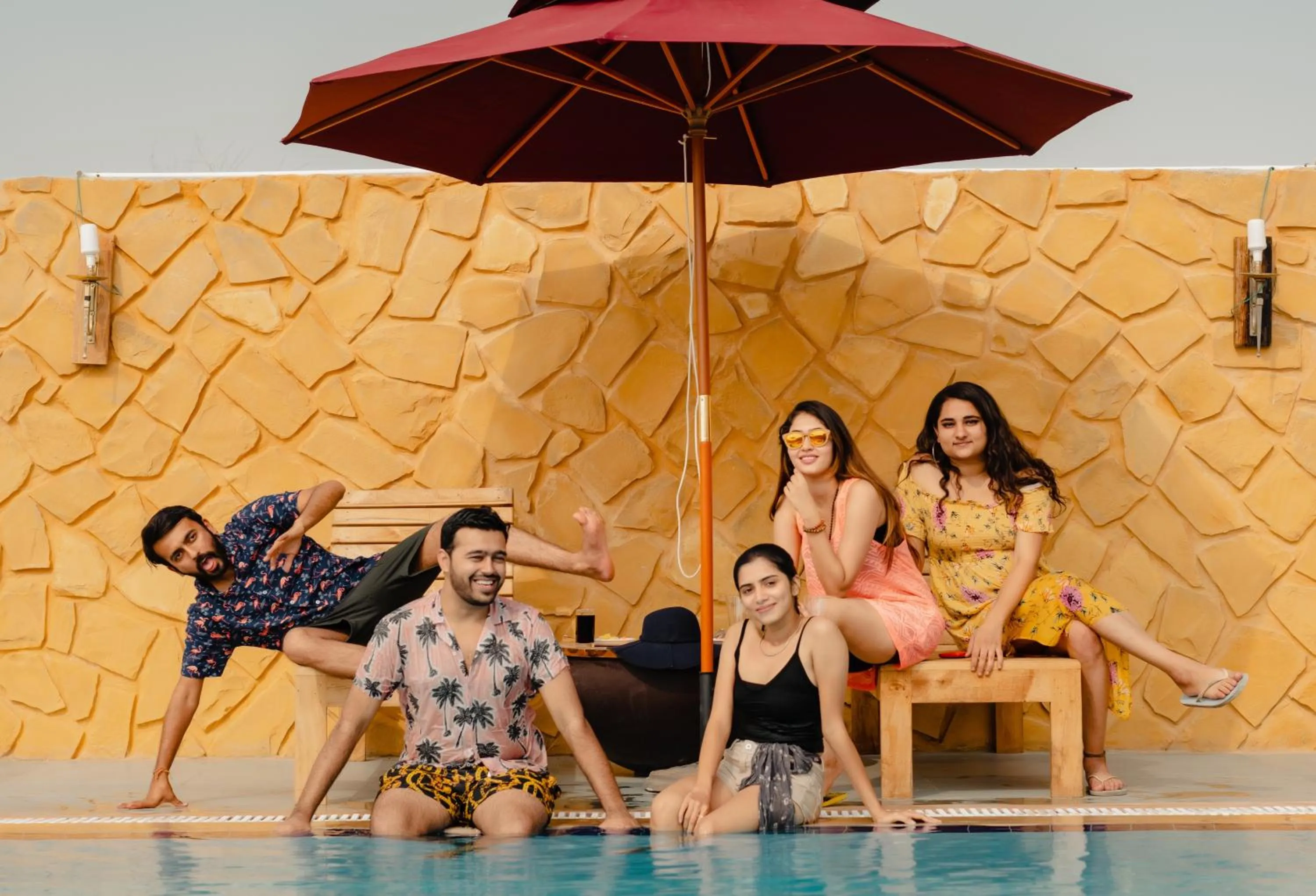 Family in The Mama's Resort & Camp