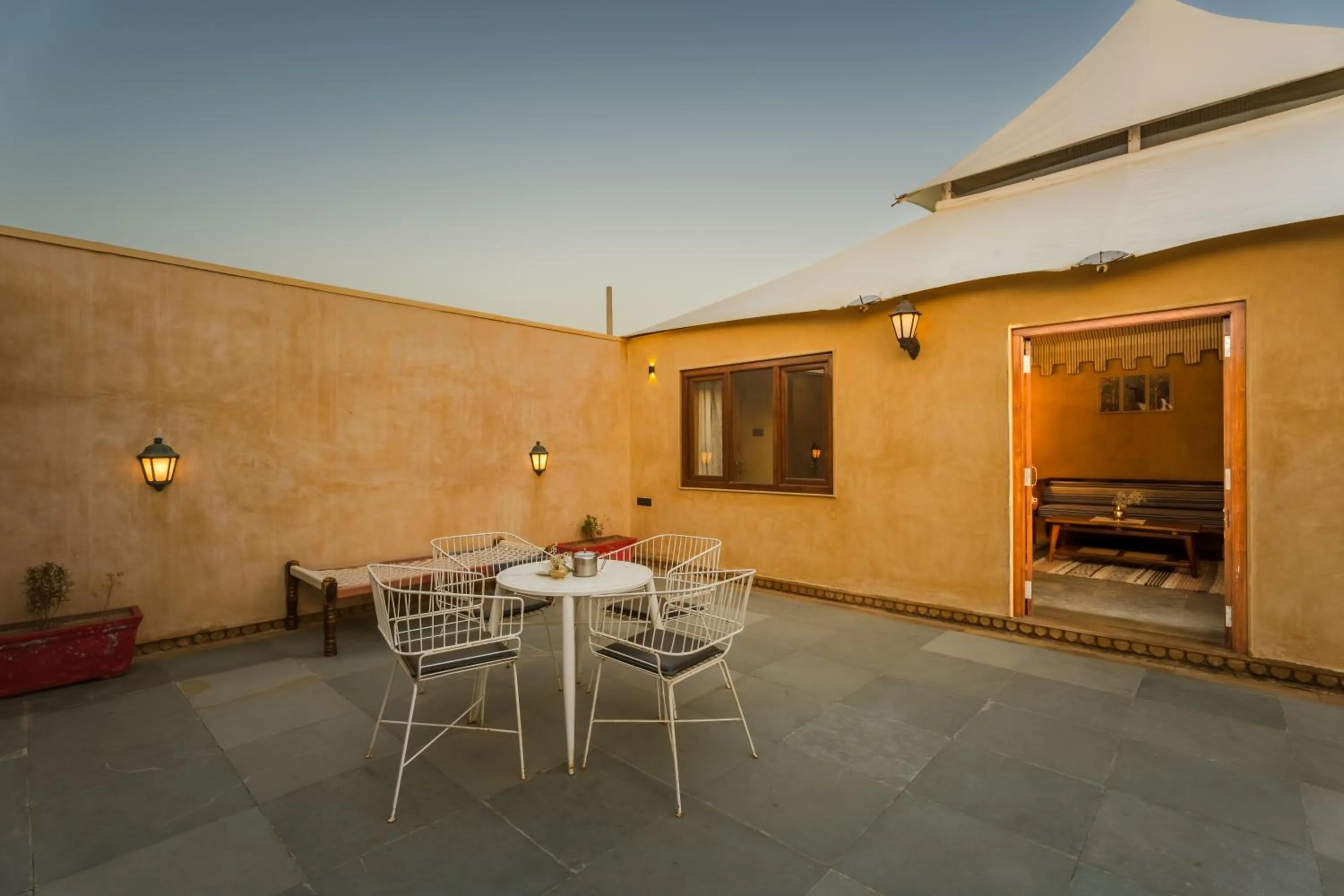 Seating area in The Mama's Resort & Camp