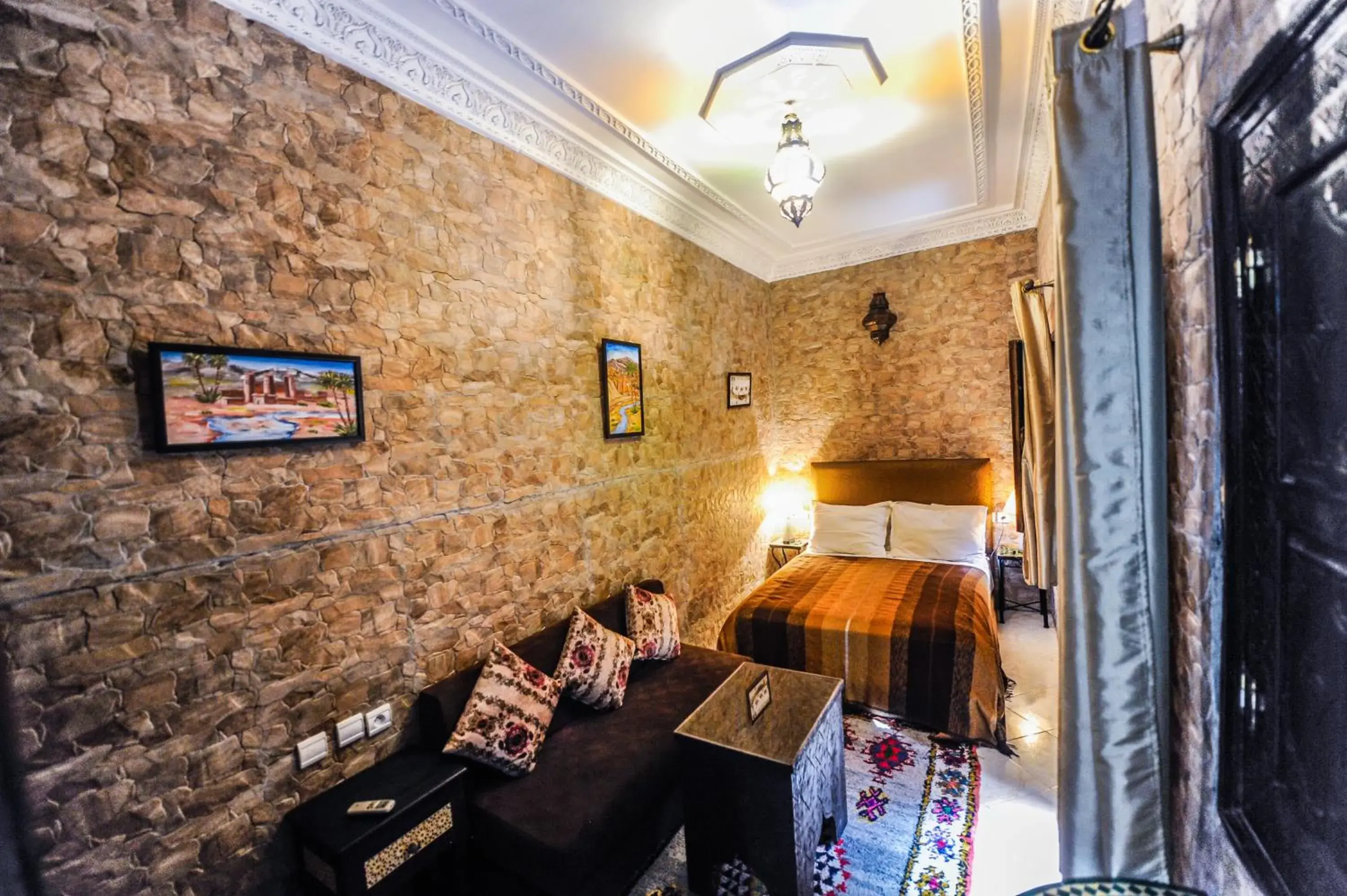 Bedroom, Bed in Riad Errabii & Spa Bedroom, Bed in Riad Errabii & Spa