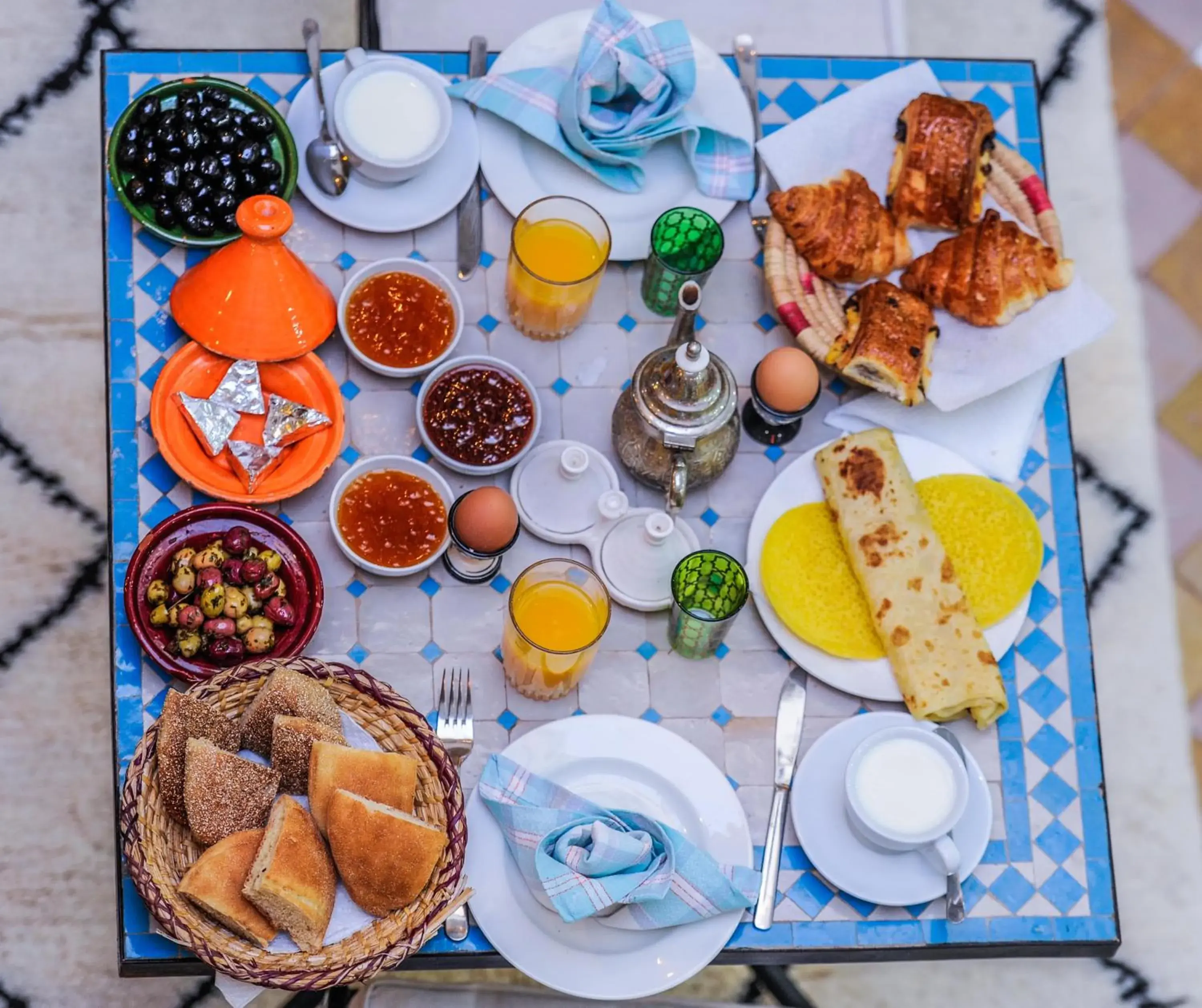 Food in Riad Errabii & Spa Food in Riad Errabii & Spa