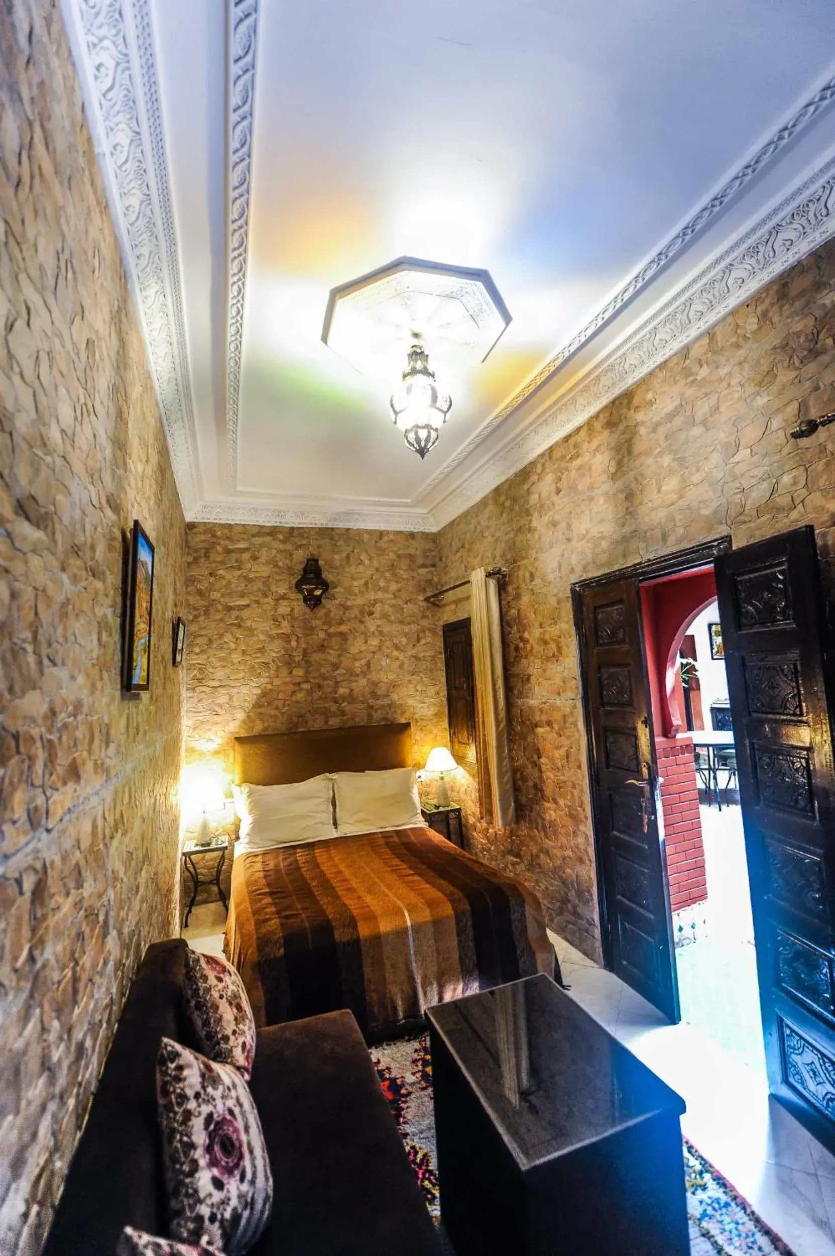 Photo of the whole room, Bed in Riad Errabii & Spa Photo of the whole room, Bed in Riad Errabii & Spa