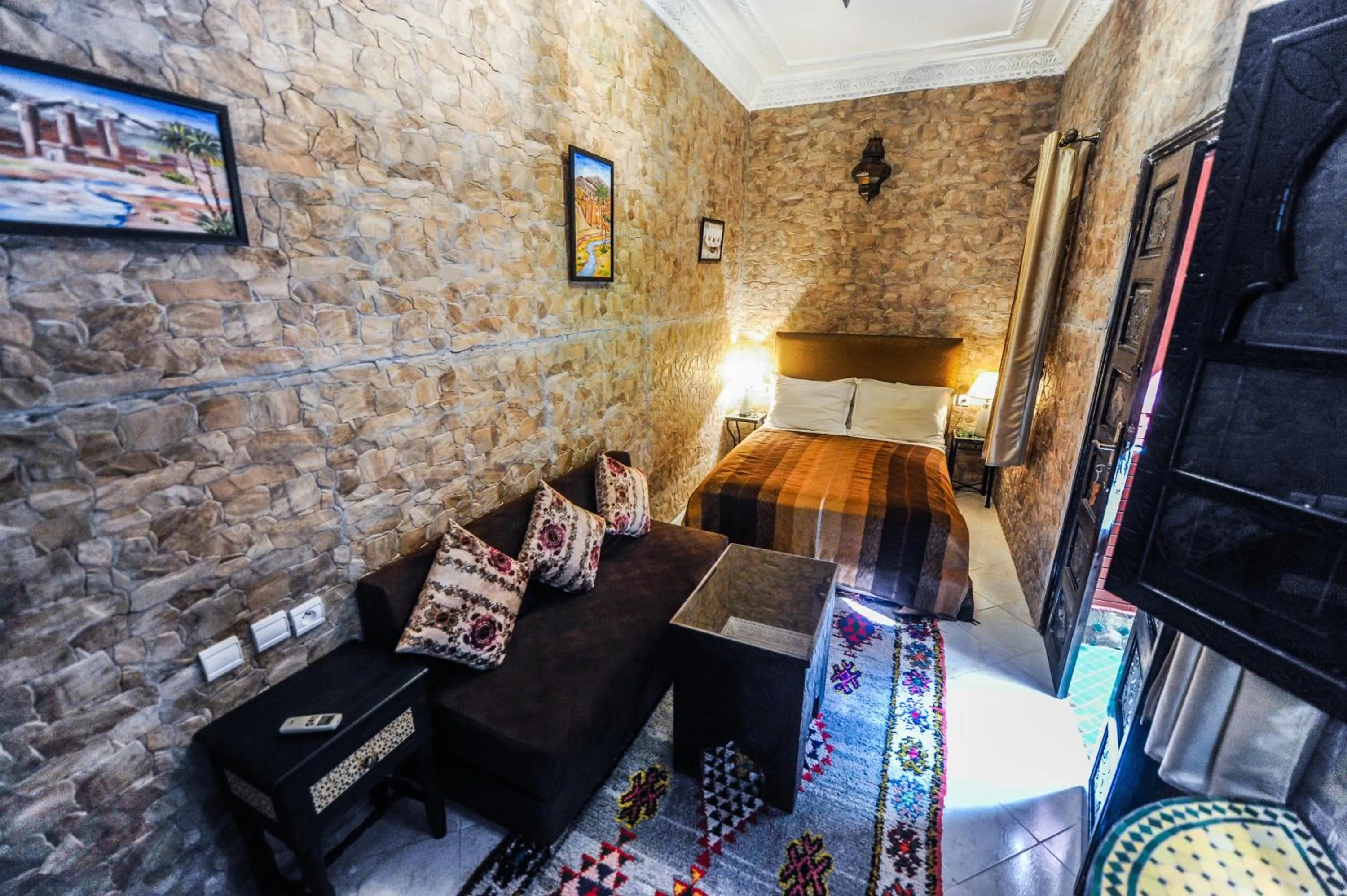 Bedroom in Riad Errabii & Spa