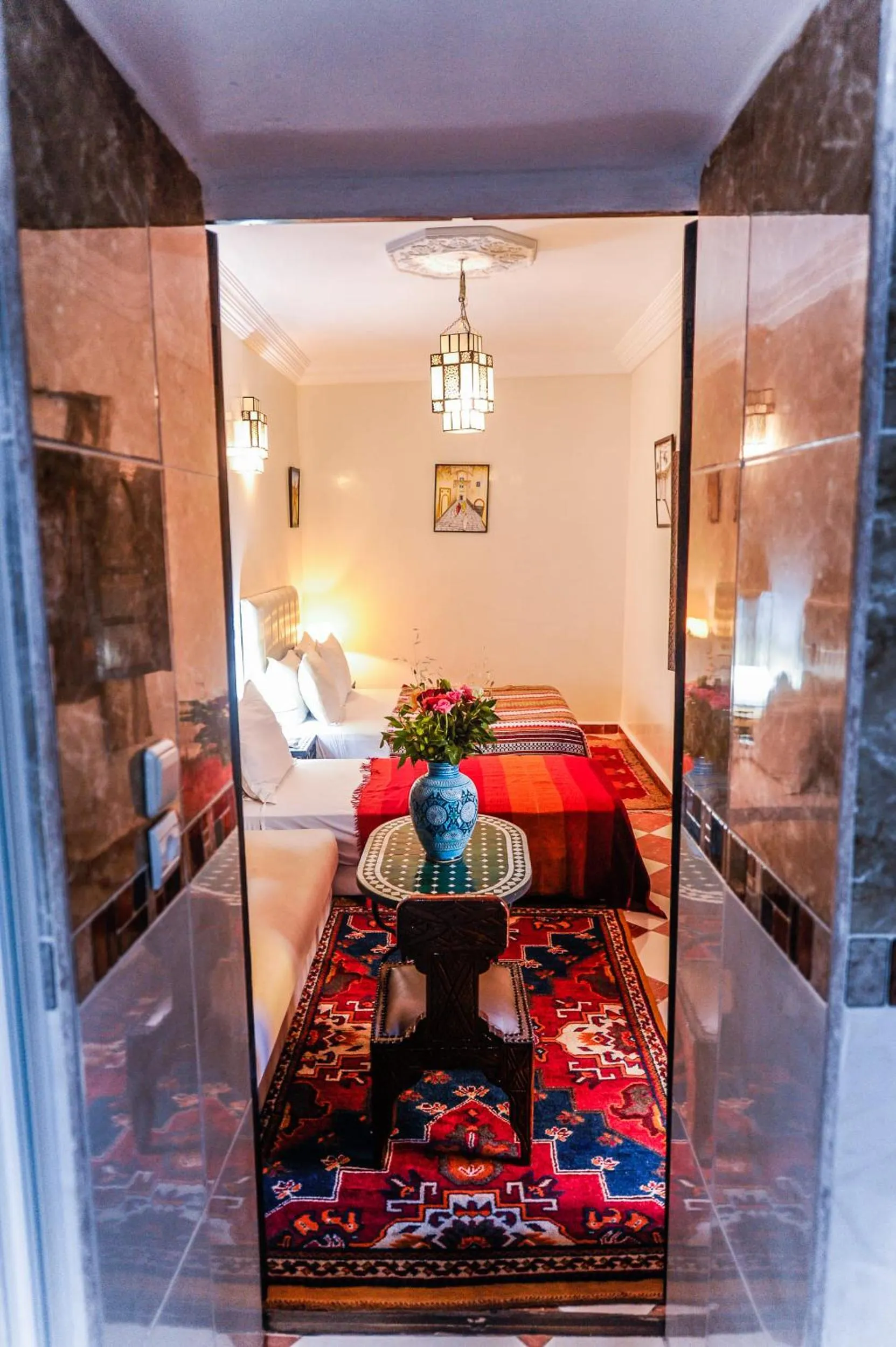 Bedroom, Bed in Riad Errabii & Spa