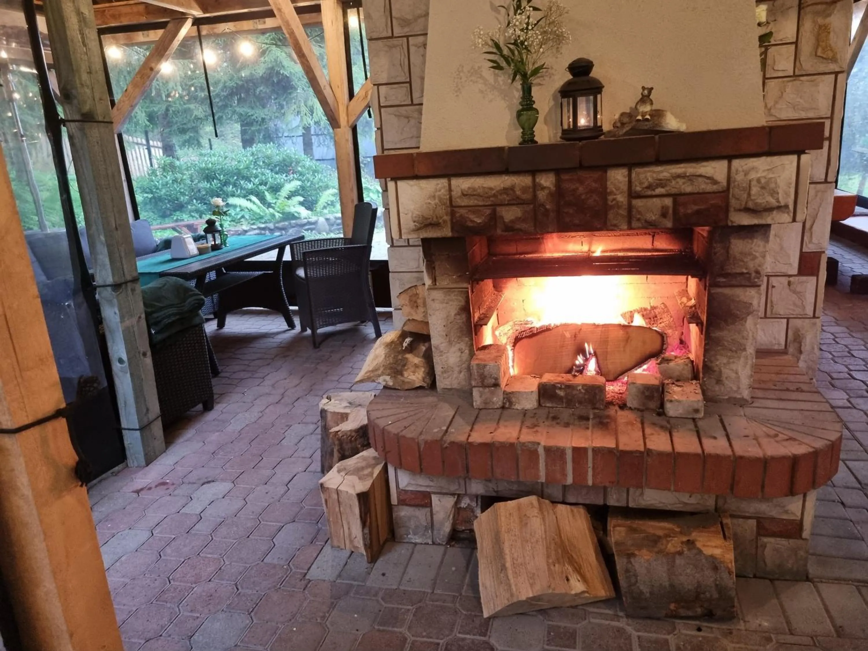 BBQ facilities in Zajazd Józef