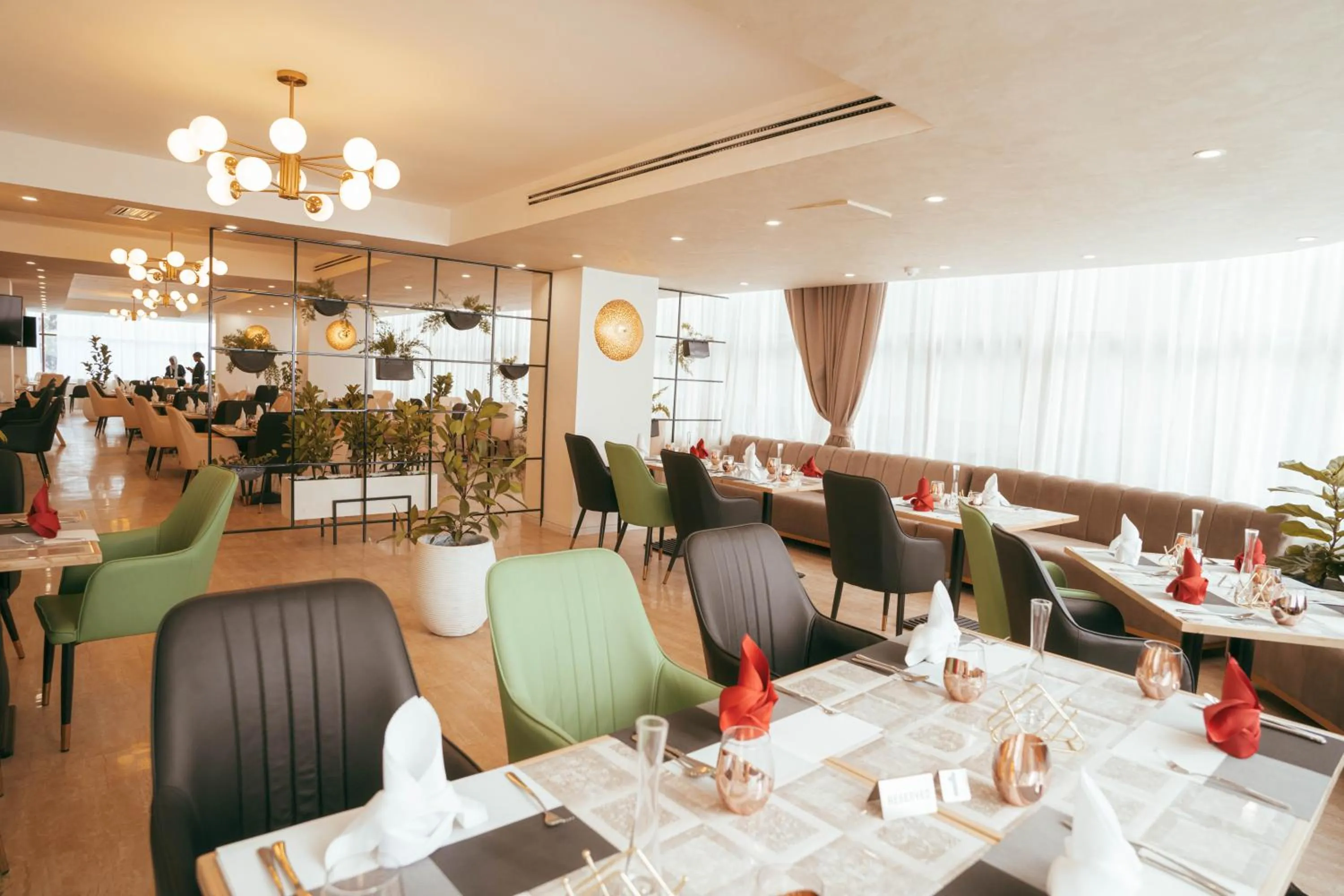 Restaurant/places to eat in AYA Addis Hotel