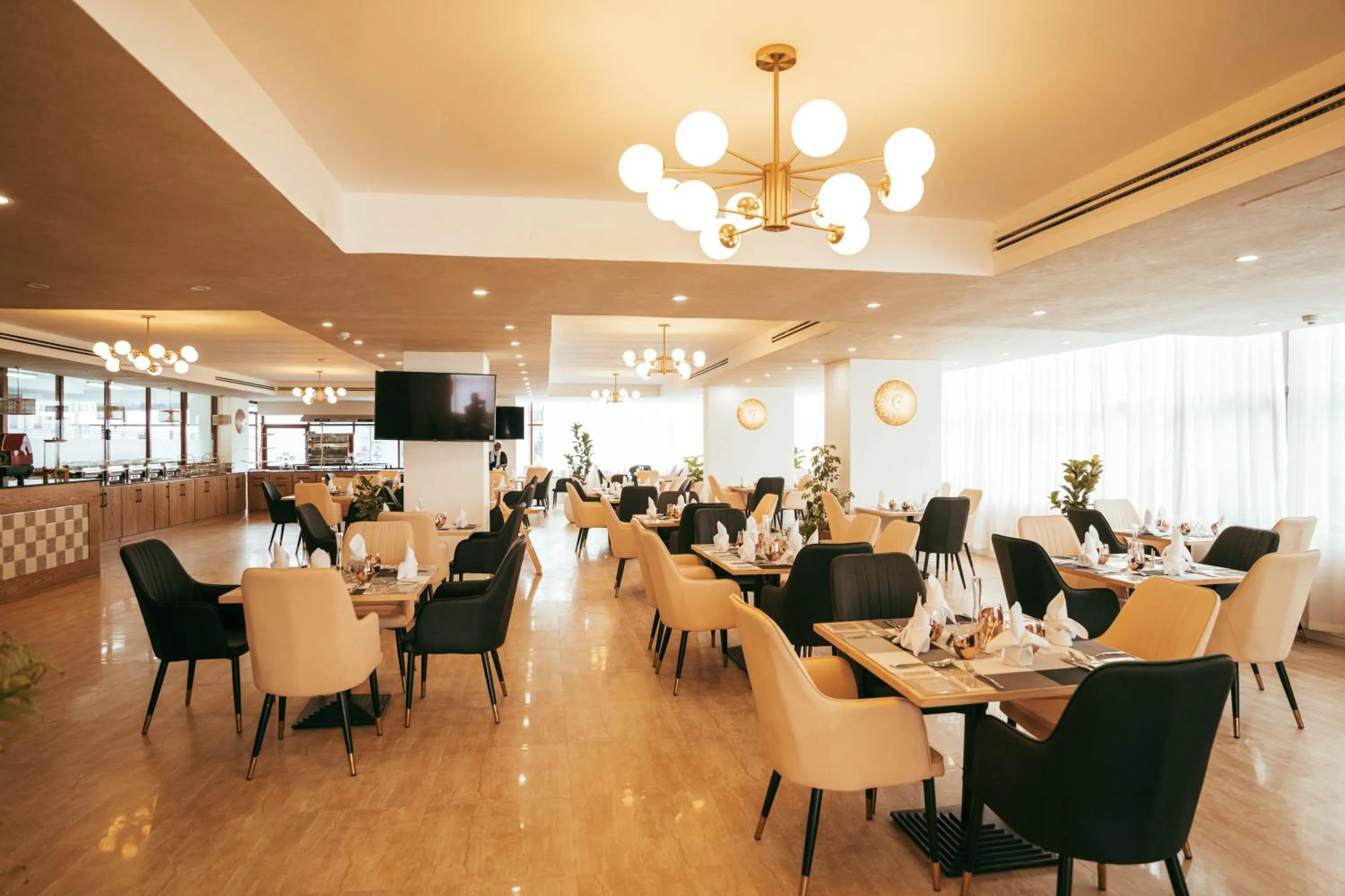 Restaurant/places to eat in AYA Addis Hotel