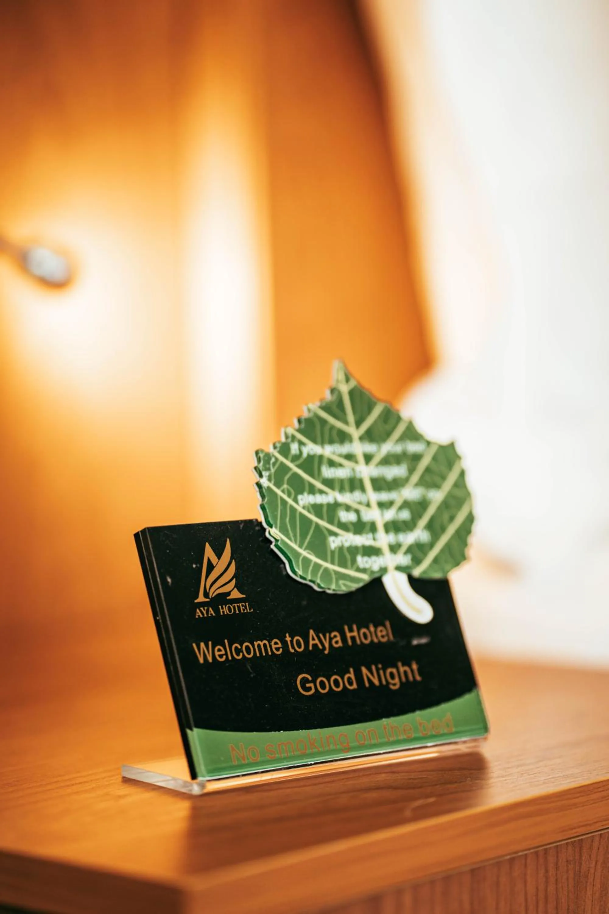 Logo/Certificate/Sign in AYA Addis Hotel