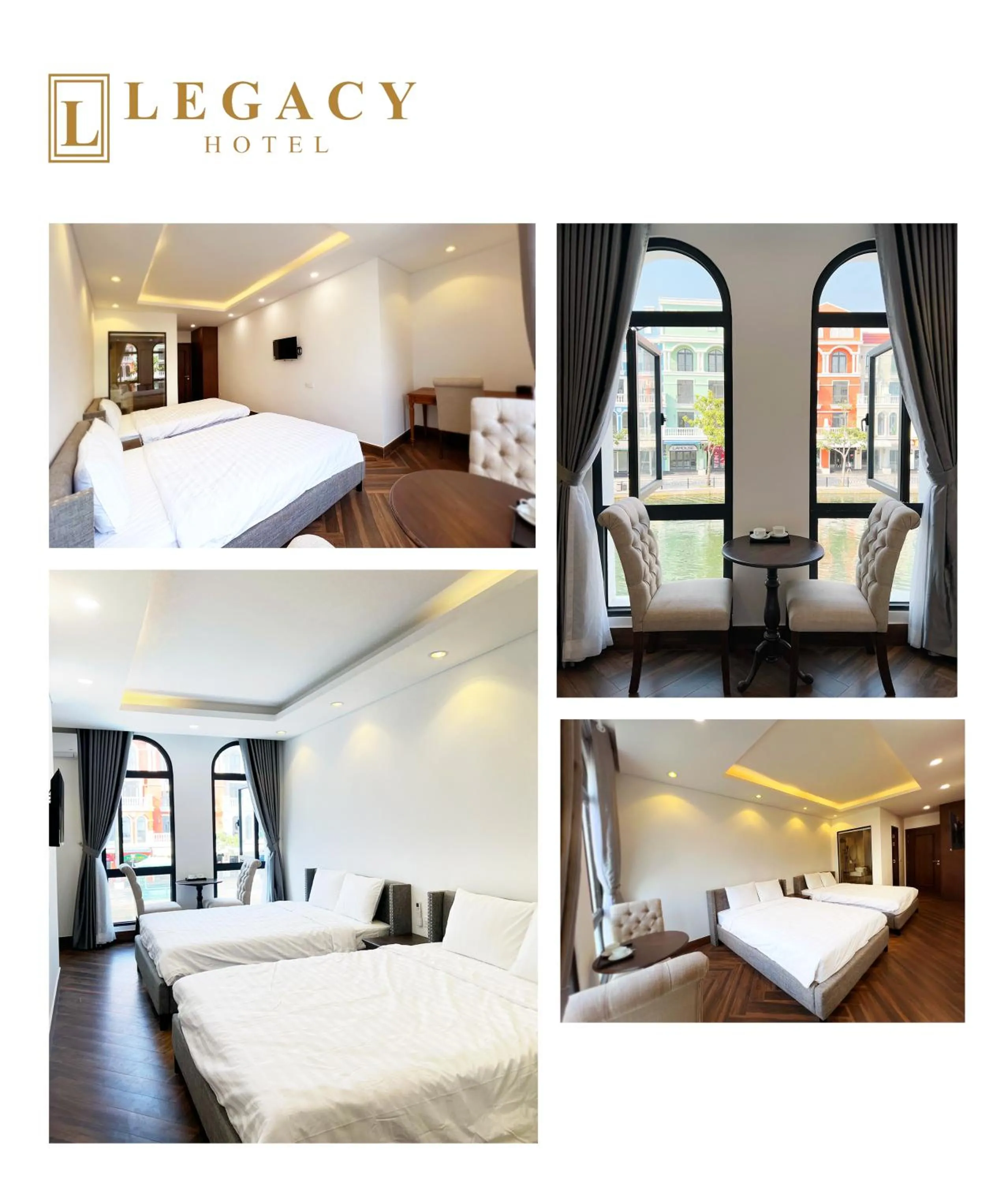 Bed in Legacy Hotel - Grand World Phú Quốc