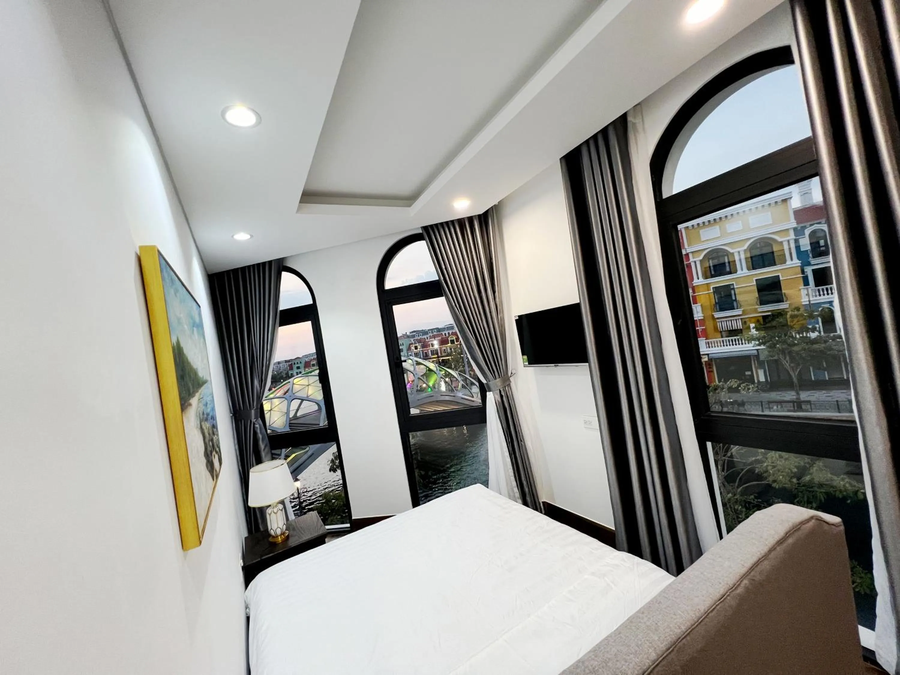 Bed in Legacy Hotel - Grand World Phú Quốc