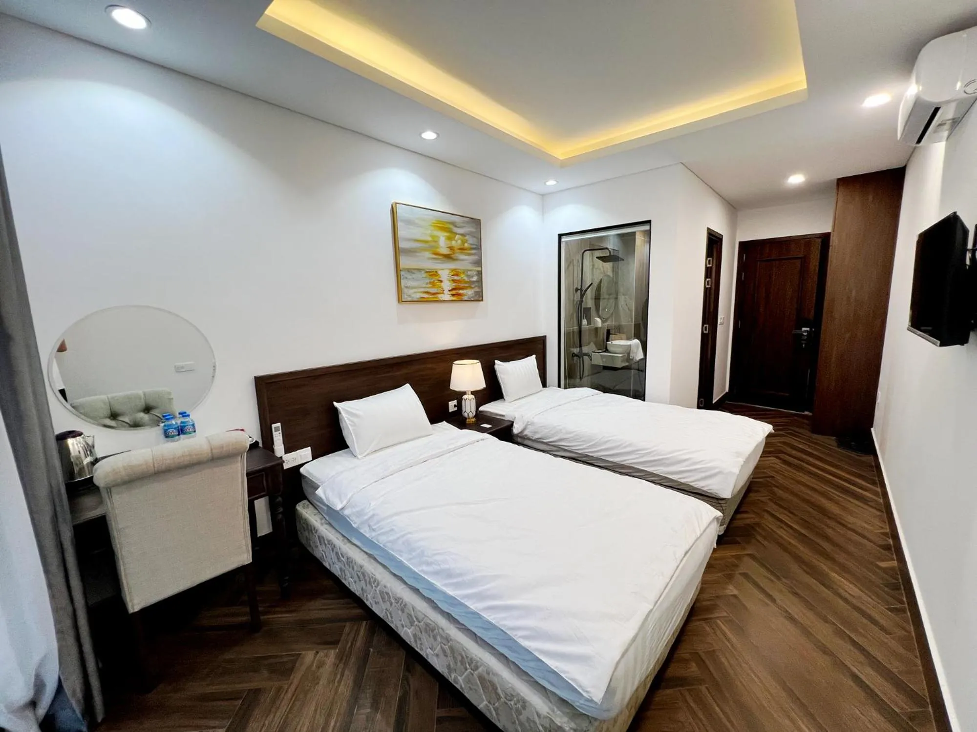 Bed in Legacy Hotel - Grand World Phú Quốc