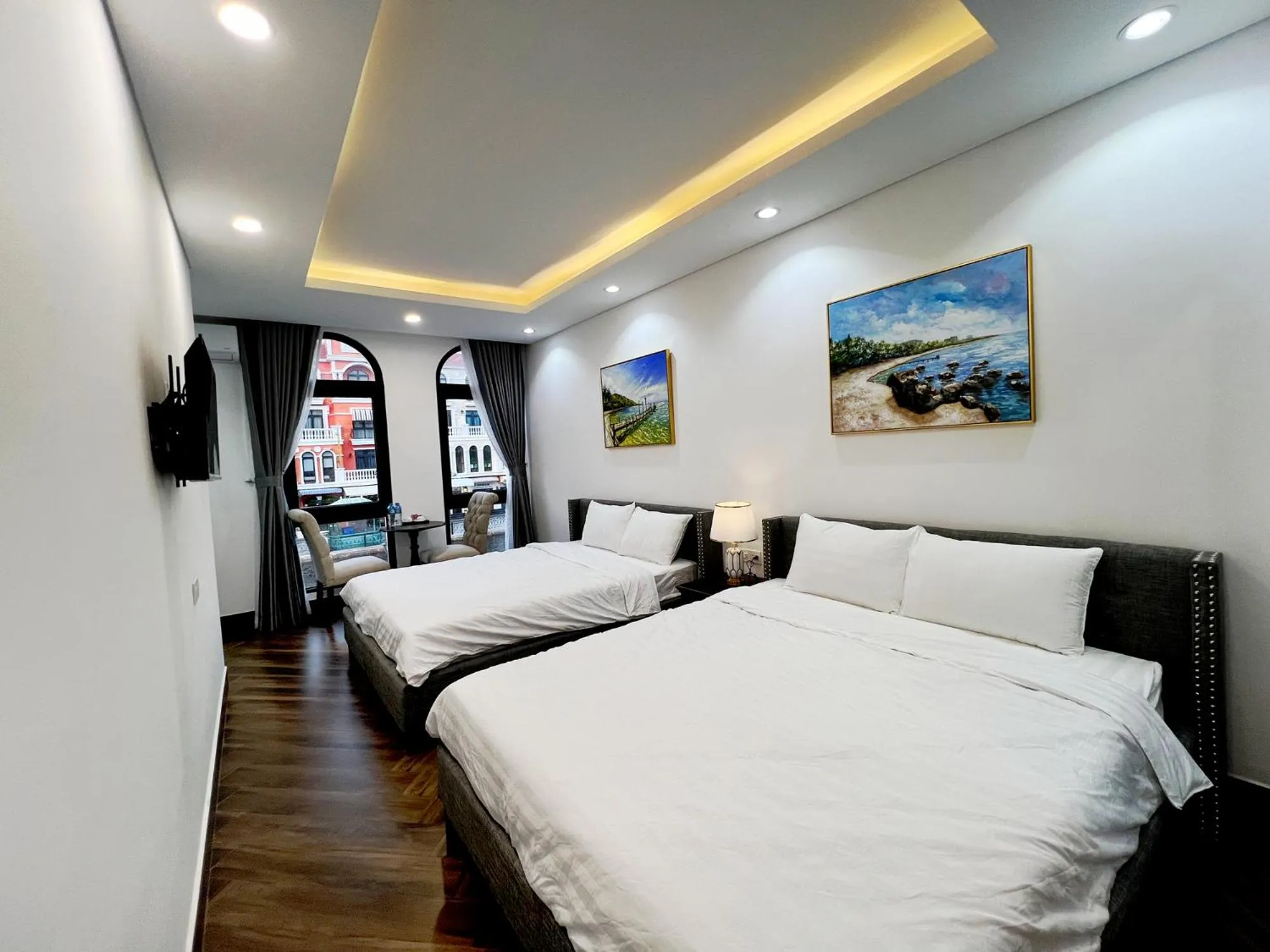 Bed in Legacy Hotel - Grand World Phú Quốc