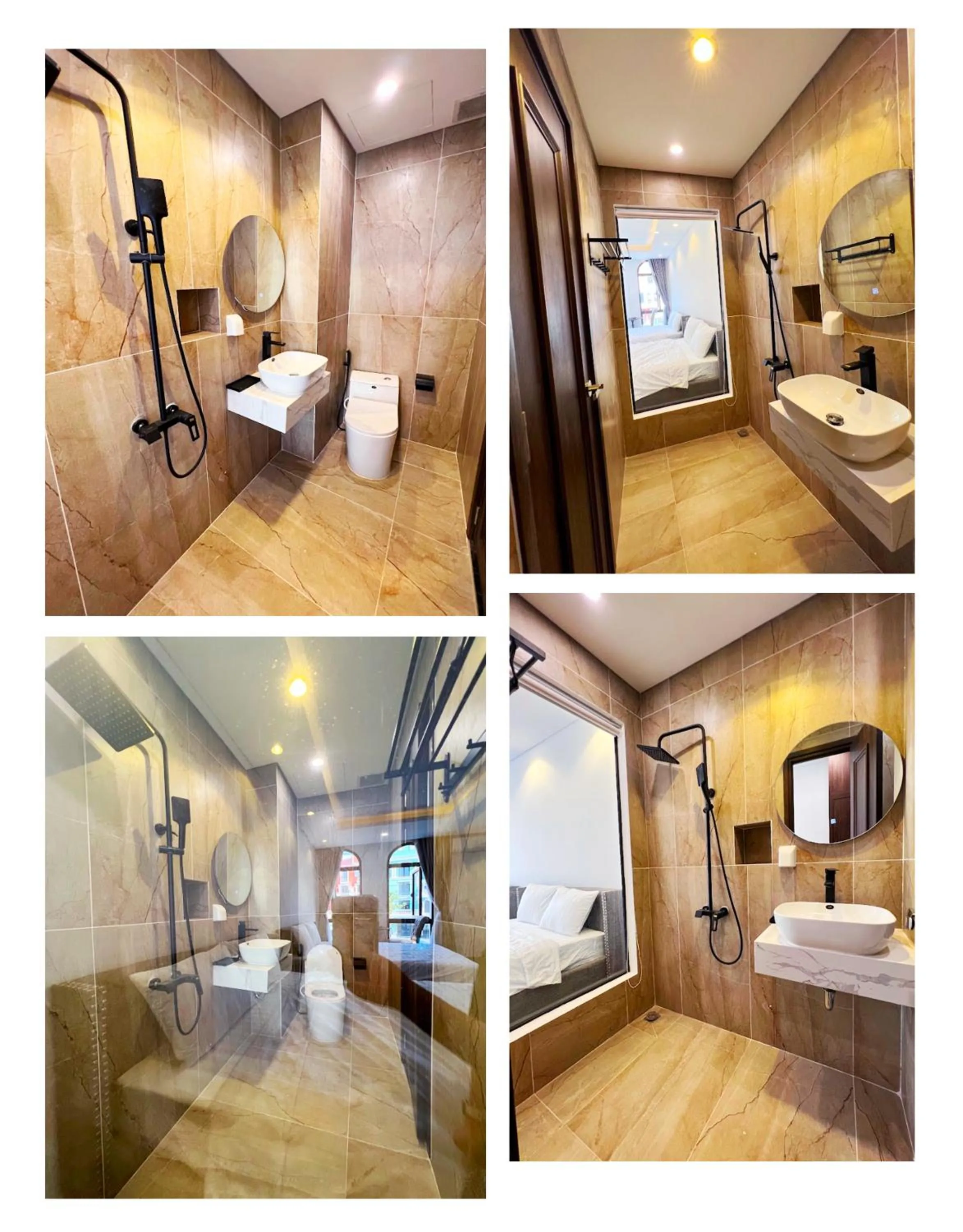 Shower in Legacy Hotel - Grand World Phú Quốc