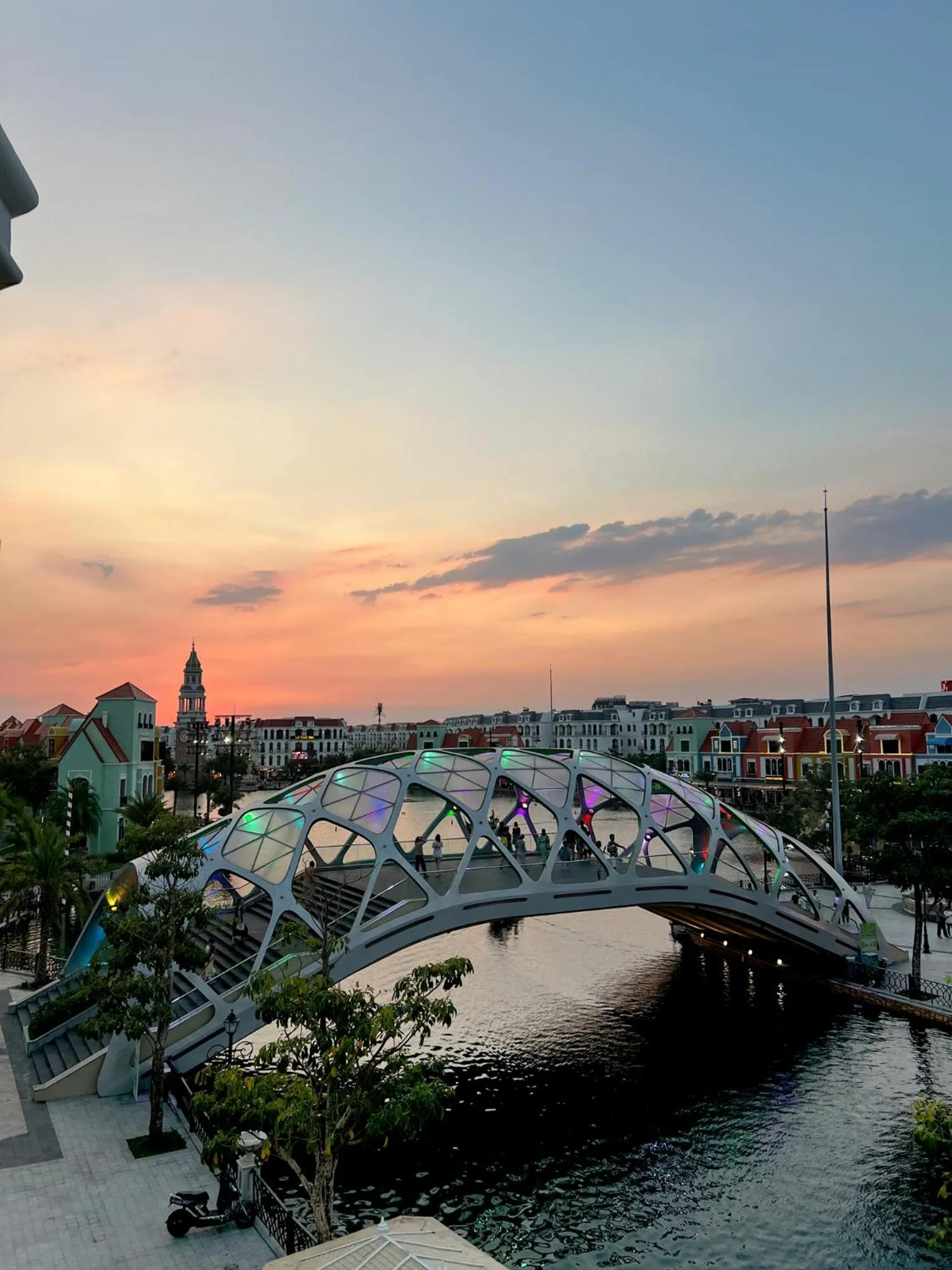 River view in Legacy Hotel - Grand World Phú Quốc