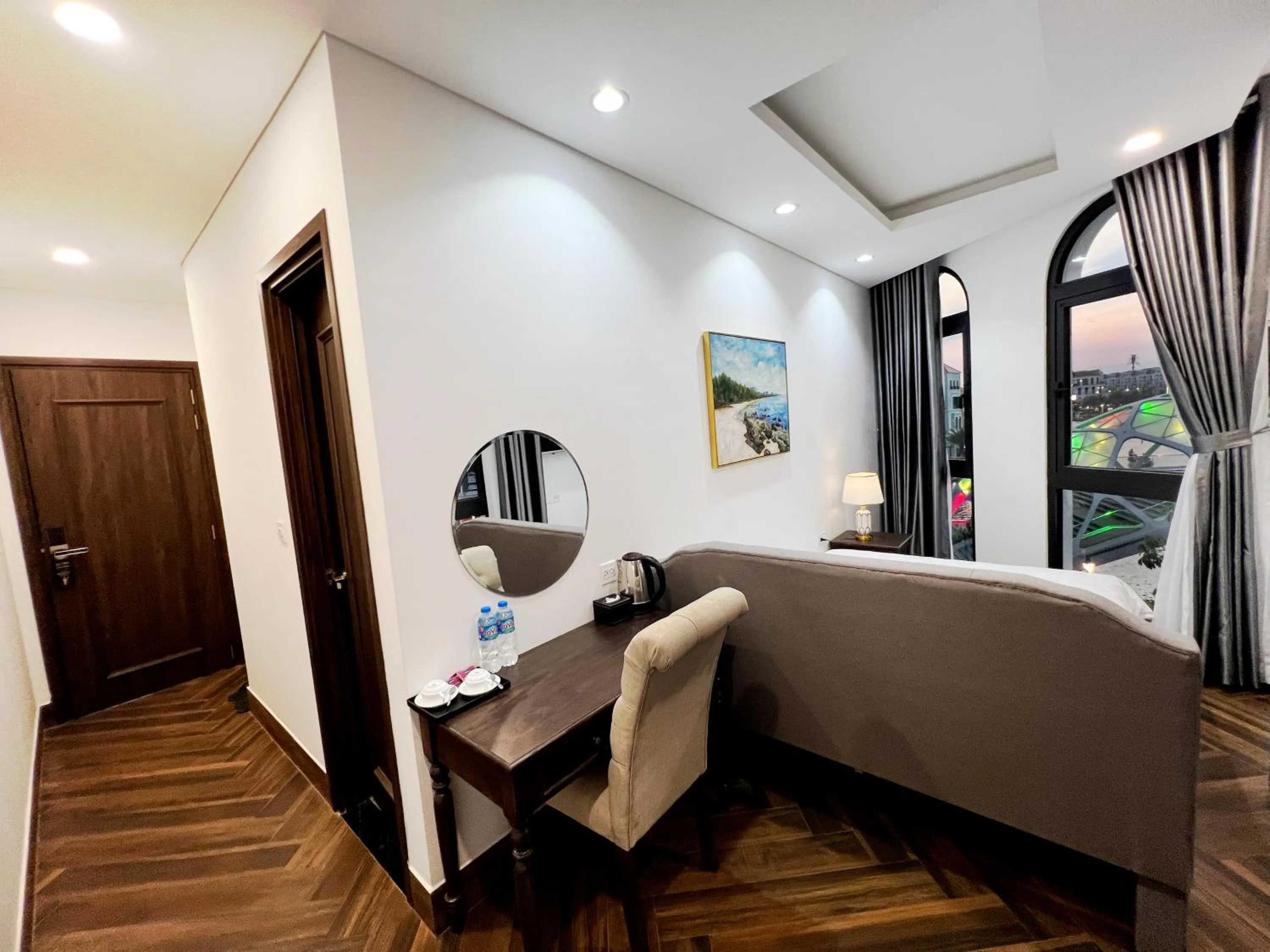 Bed in Legacy Hotel - Grand World Phú Quốc