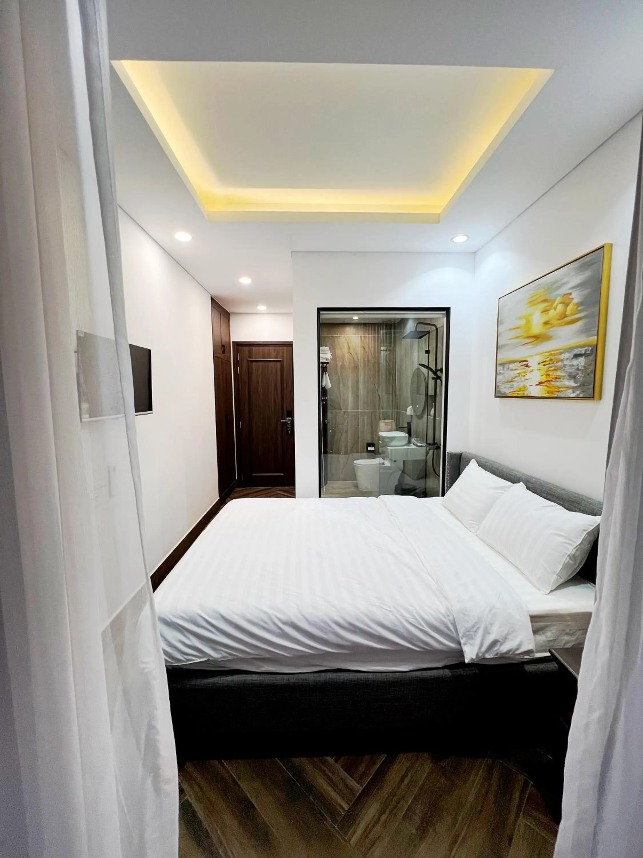 Bed in Legacy Hotel - Grand World Phú Quốc