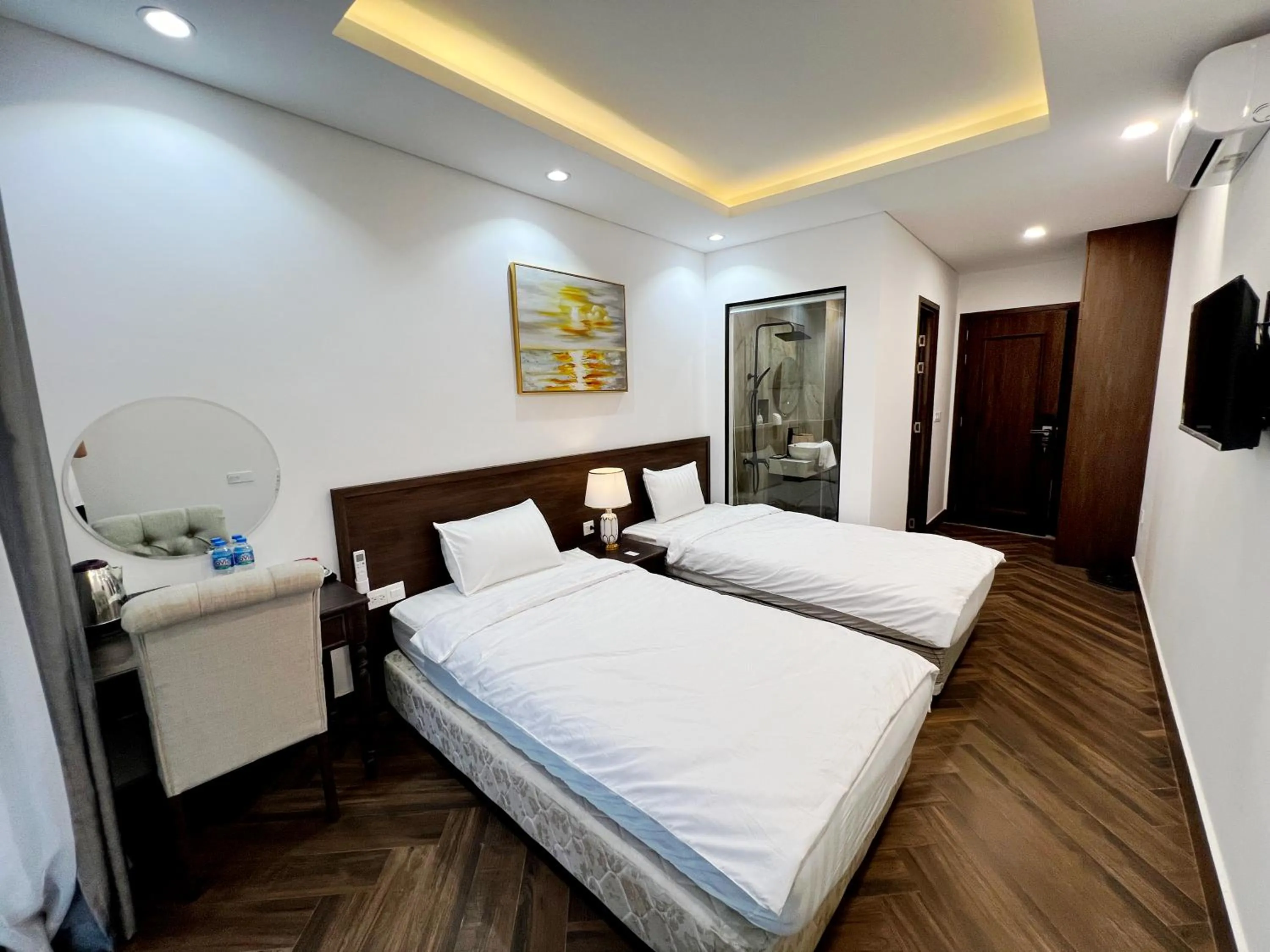Bed in Legacy Hotel - Grand World Phú Quốc