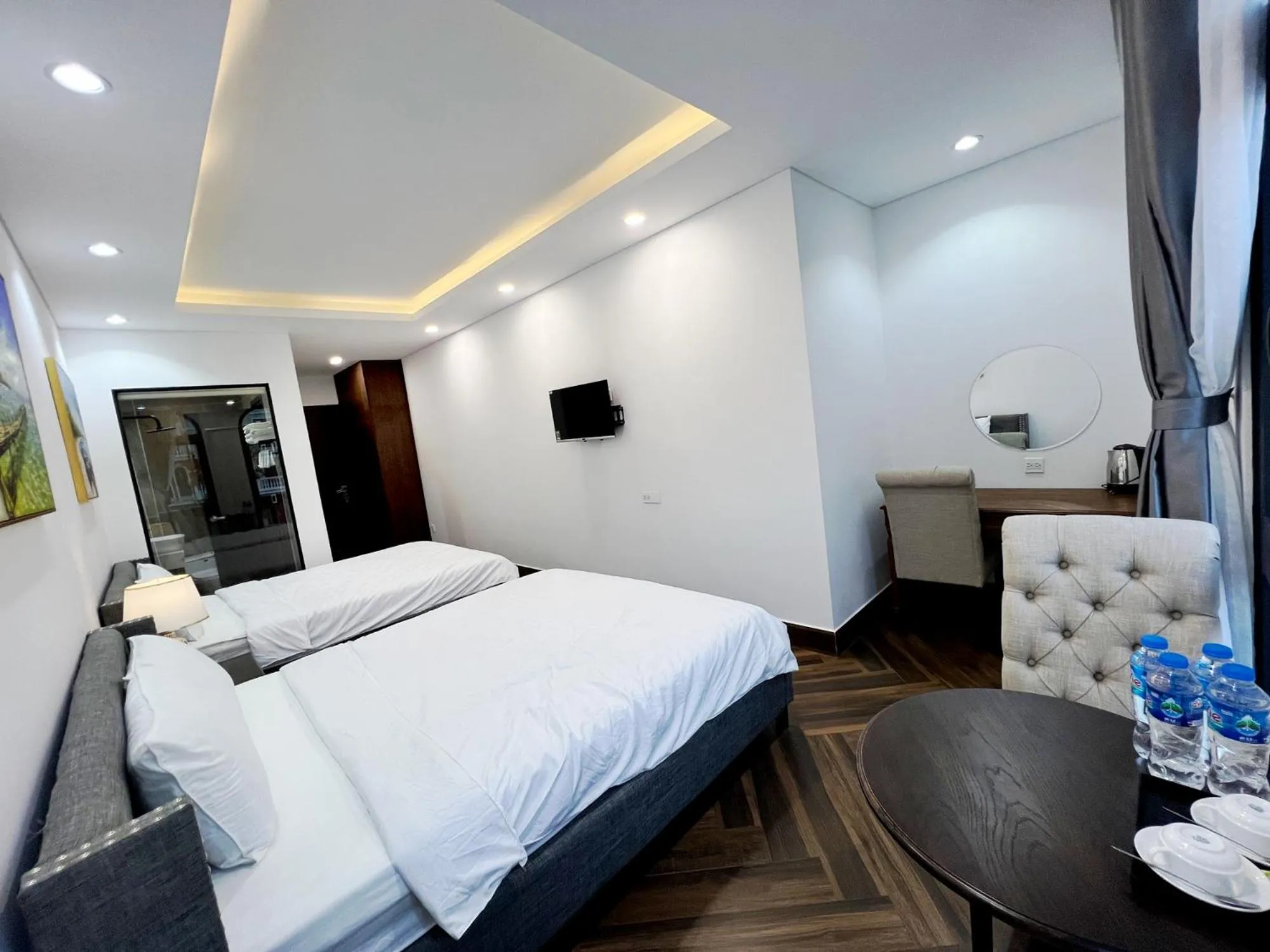 Bed in Legacy Hotel - Grand World Phú Quốc