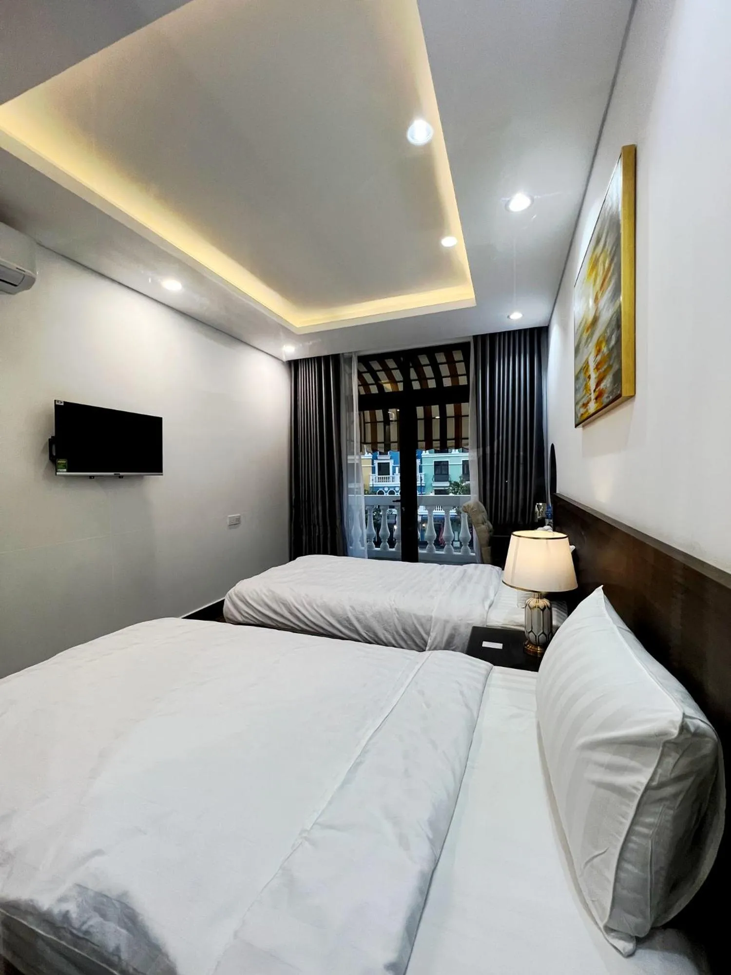 Bed in Legacy Hotel - Grand World Phú Quốc