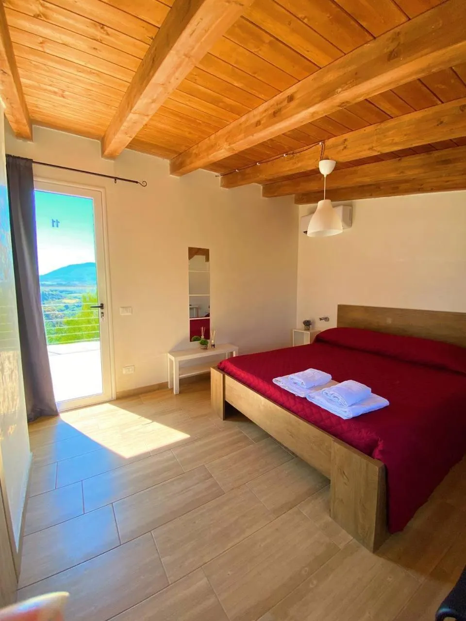 Bedroom, Bed in B&B Pelagos