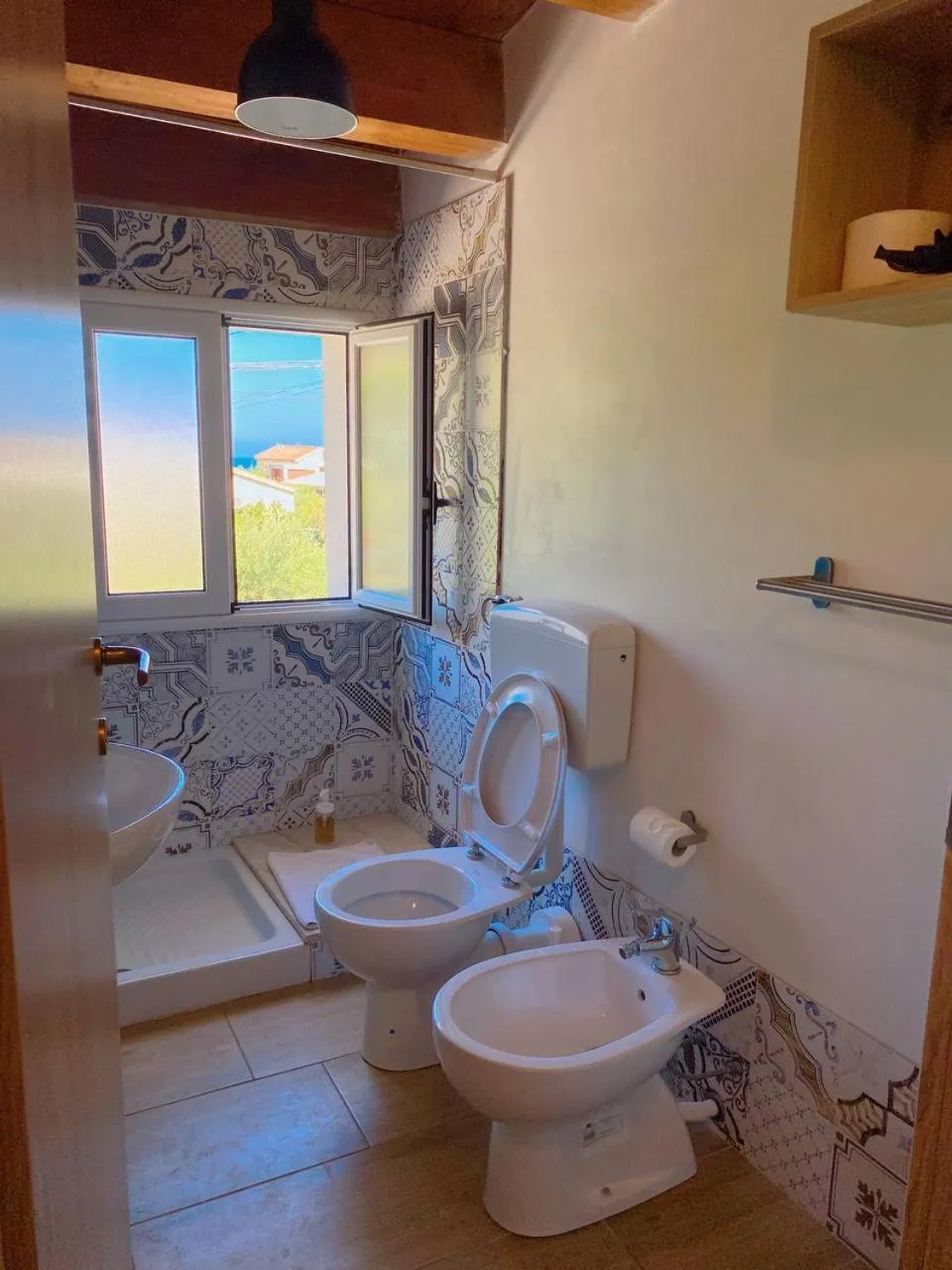 Bathroom in B&B Pelagos