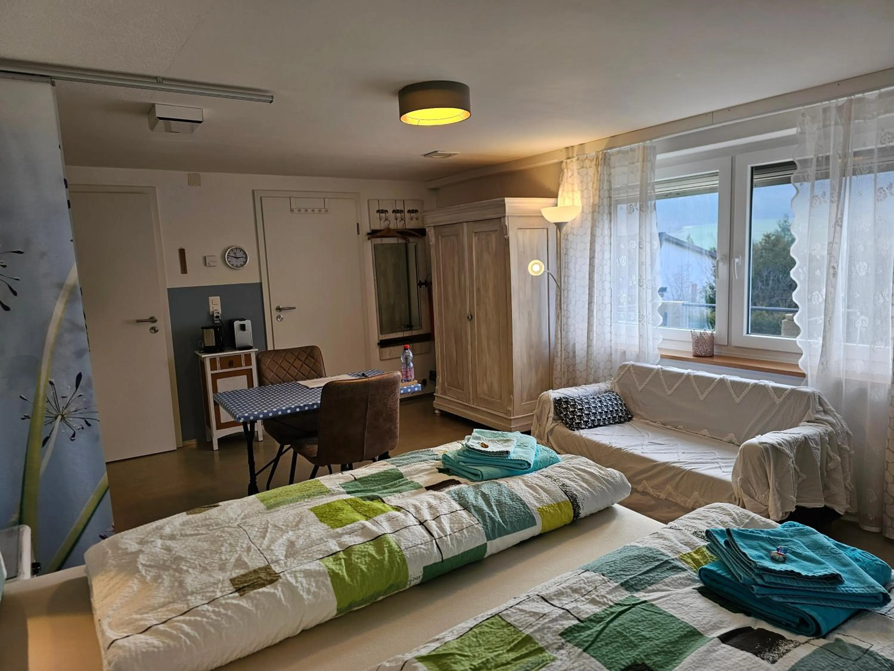 Photo of the whole room, Bed in BnB Mönthal im Jurapark