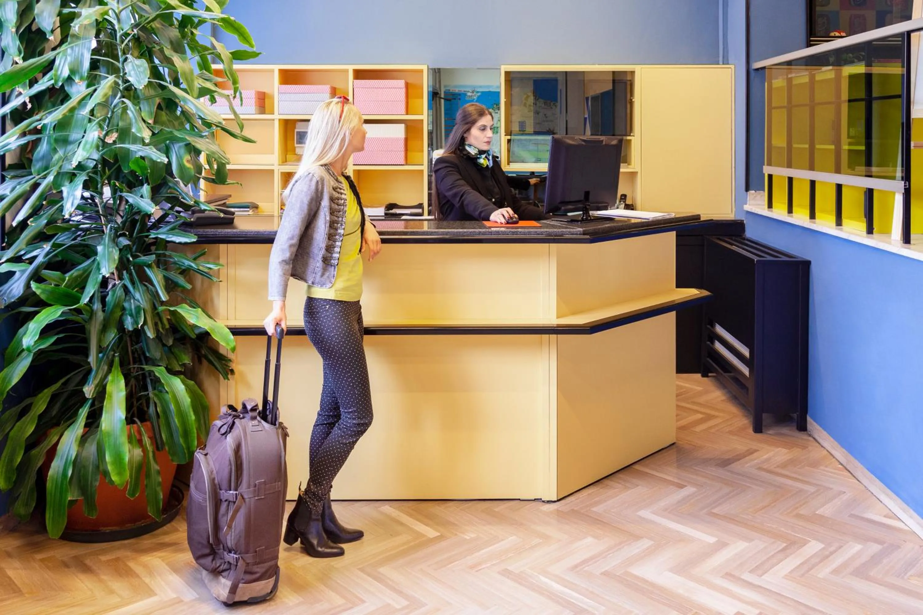 Lobby or reception in ibis styles Trani