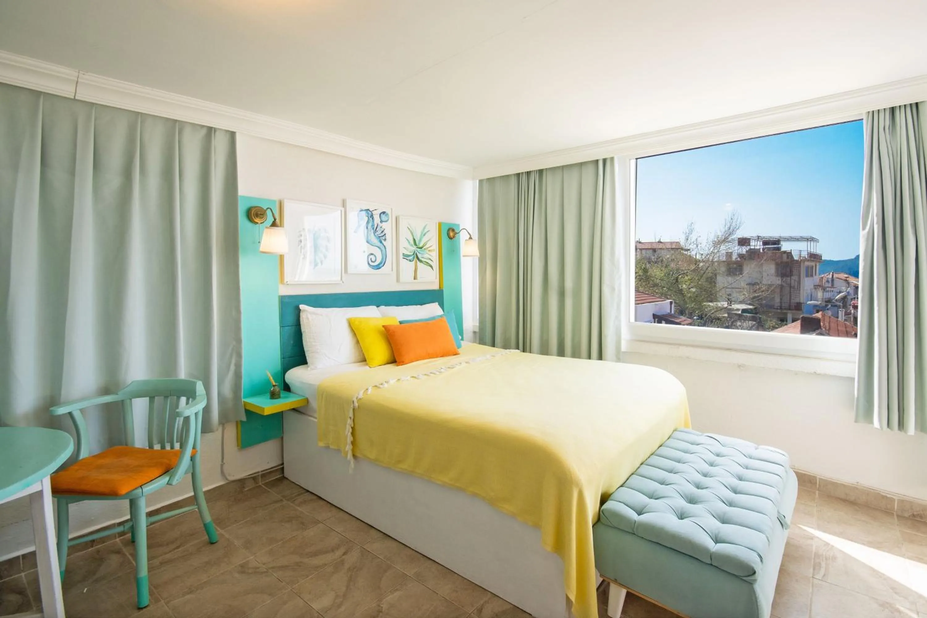 Bed in Kuytu Bed & Breakfast